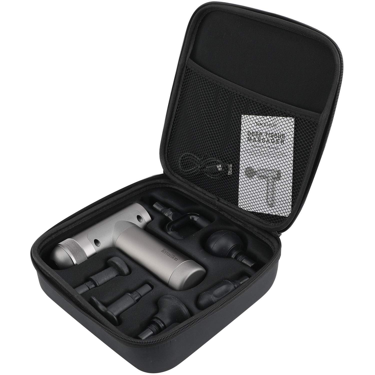 Alternativ bild 1 för Massagepistol Muscle Massager med värme, 5st tillbehör