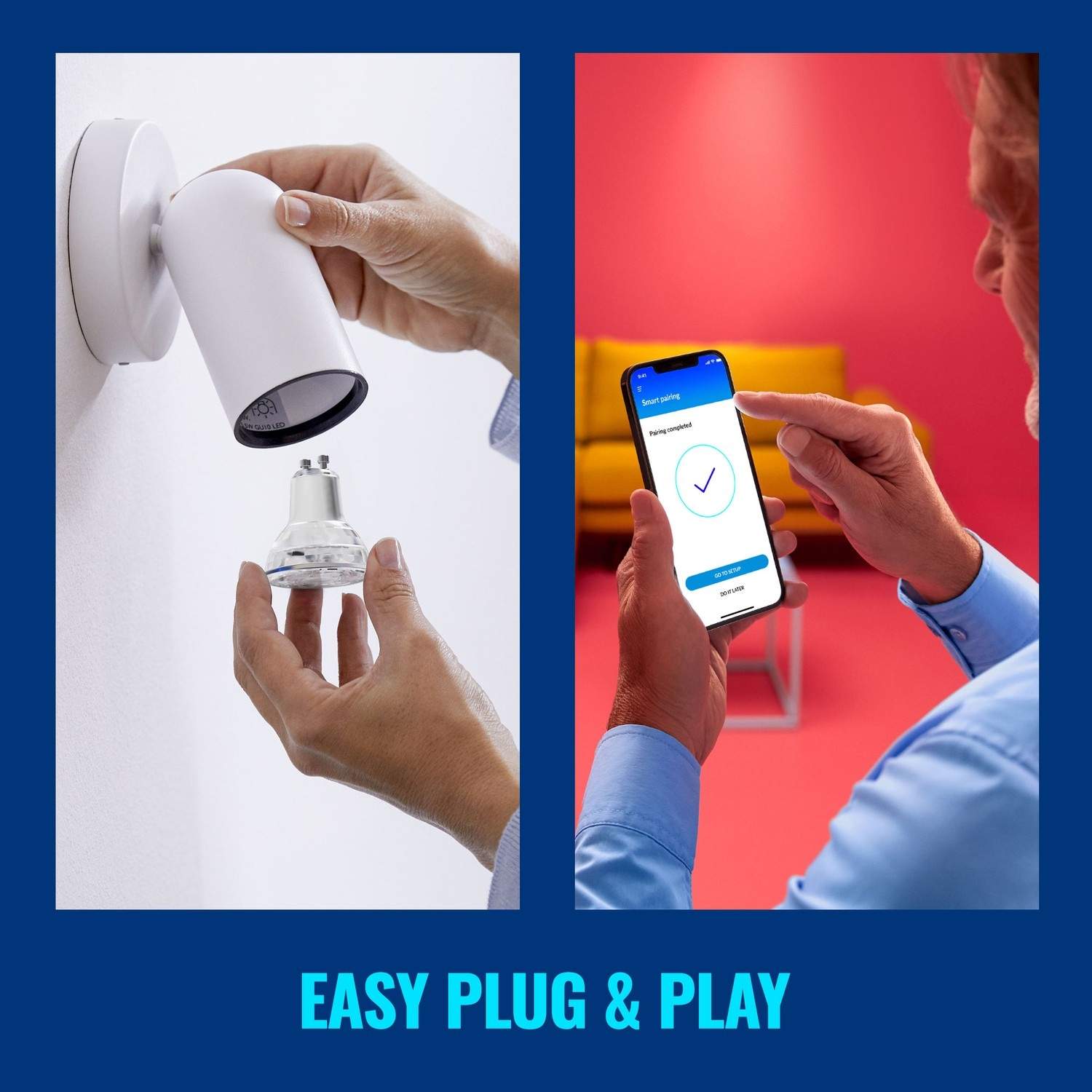 Alternativ bild 1 för WiZ Spotlight GU10