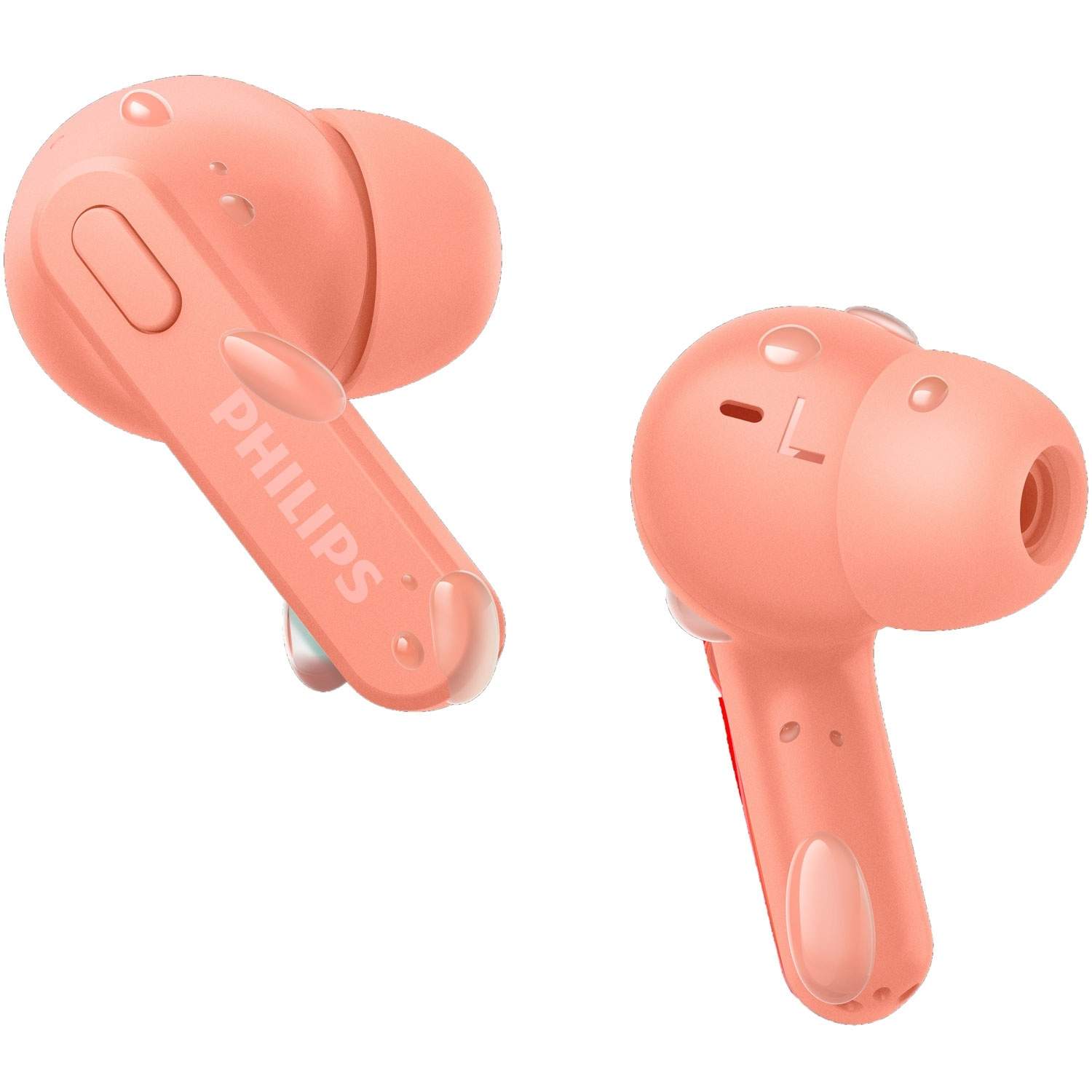 TAT2206PK True Wireless-hörlurar, IPX4-klass (stänk och svettåliga) 6+18 timmars speltid. Rosa. | Elektronik - Ljud & Bild - Hörlurar & Headset - In-ear | Pryloteket