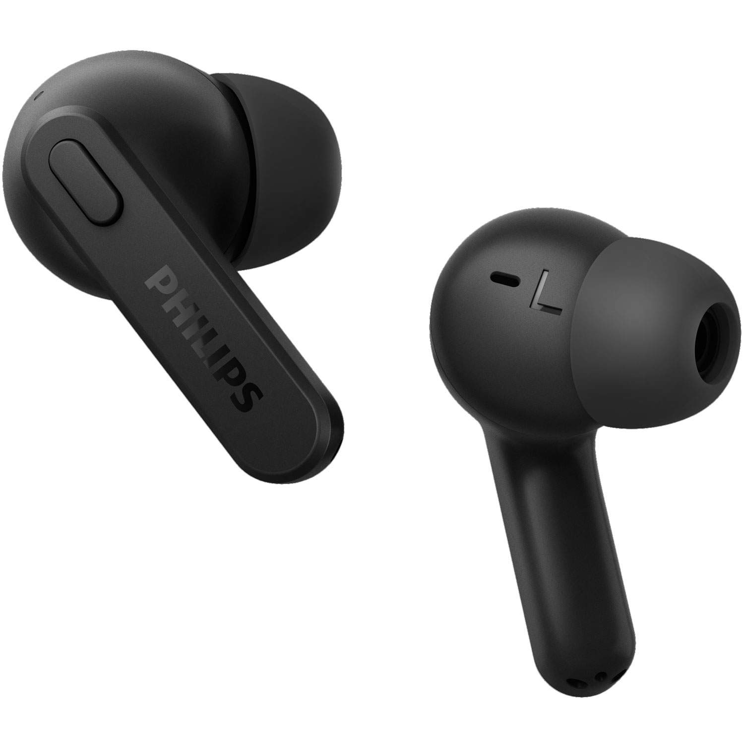 TAT2206BK True Wireless Headphones, IPX4-klasse (stænk- og svedafvisende) 6+18 timers spilletid. Sort. billede