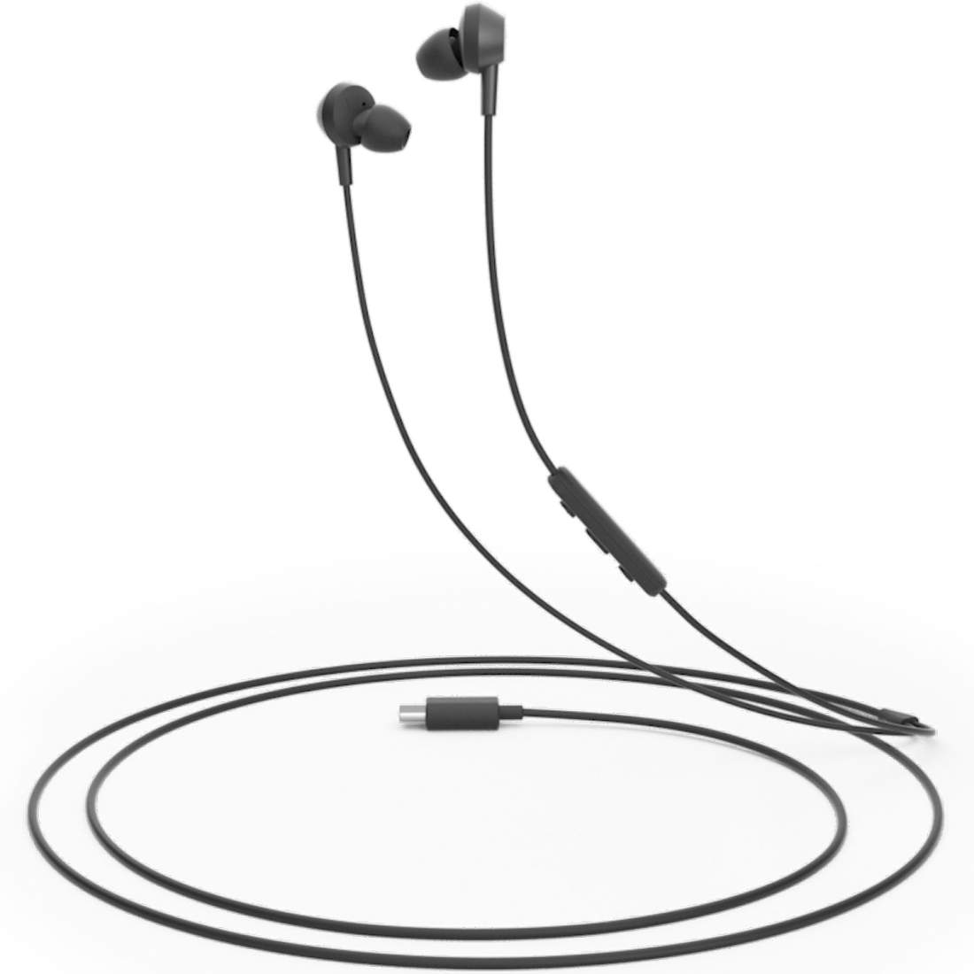 TAE5008BK In-ear-hörlurar med mikrofon och fjärrkontroll. USB-C-kontakt. Svarta. | Elektronik - Ljud & Bild - Högtalare | Pryloteket