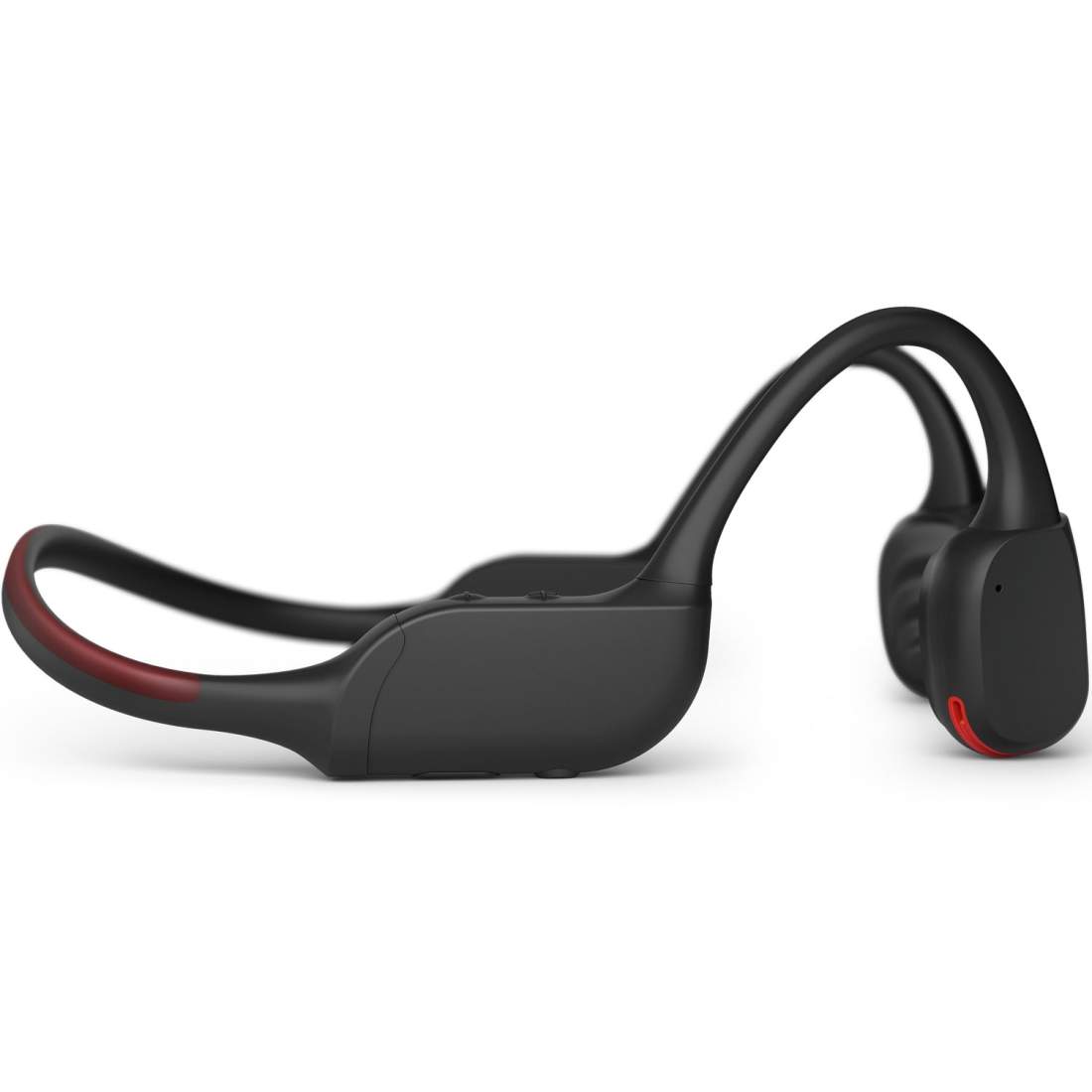 TAA7607BK Trådlösa open-ear-sporthörlurar, Bone conduction, IPX66-klass, Led-belysning. Svarta. | Elektronik - Ljud & Bild - Hörlurar & Headset - Sporthörlurar | Pryloteket