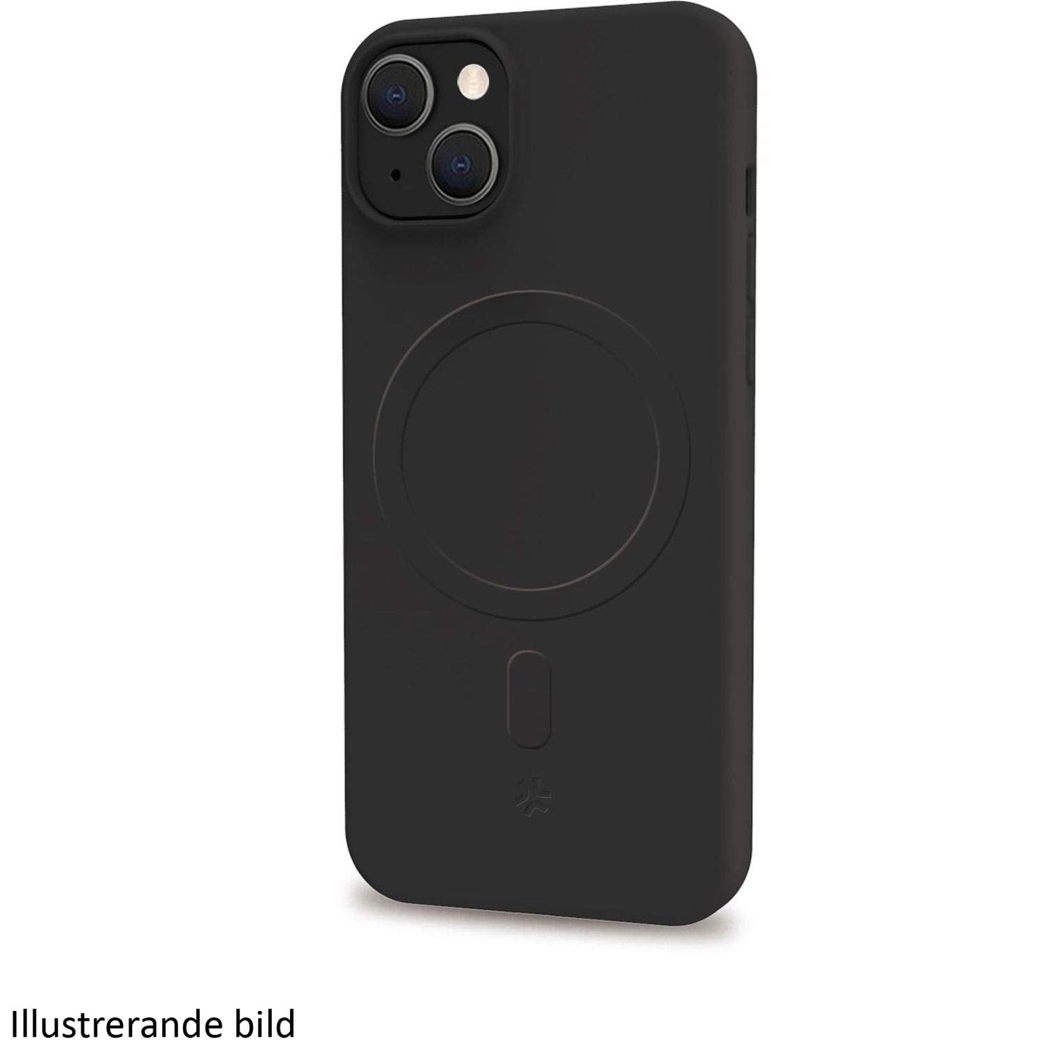 Cromomag Magnetic Soft gummi etui MagSafe iPhone 16 Sort