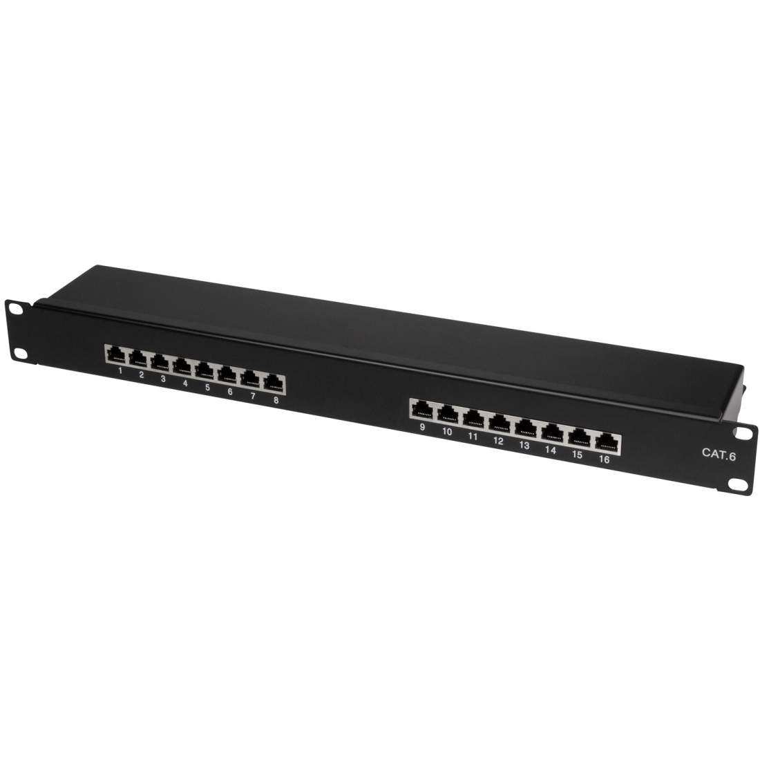 Patchpanel 16-portar Cat6 för 19"" rack U1 Svart | Leksaker & Spel - Leksaker - Leksaksfigurer & Dockor - Actionfigurer - DC | Pryloteket