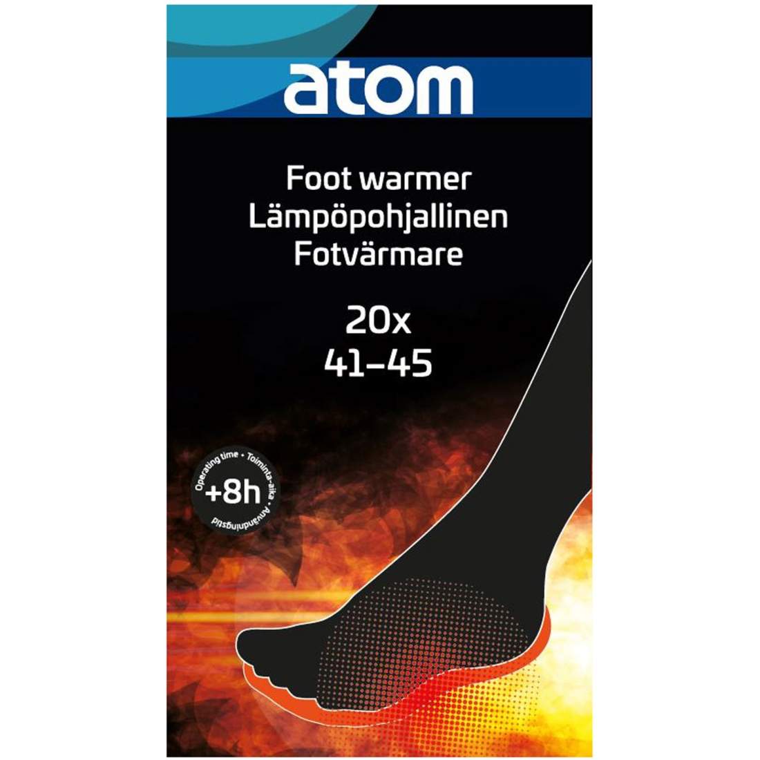 Atom Termisk innersula strl 41–45 20 st. | Hem & Hobby | Pryloteket