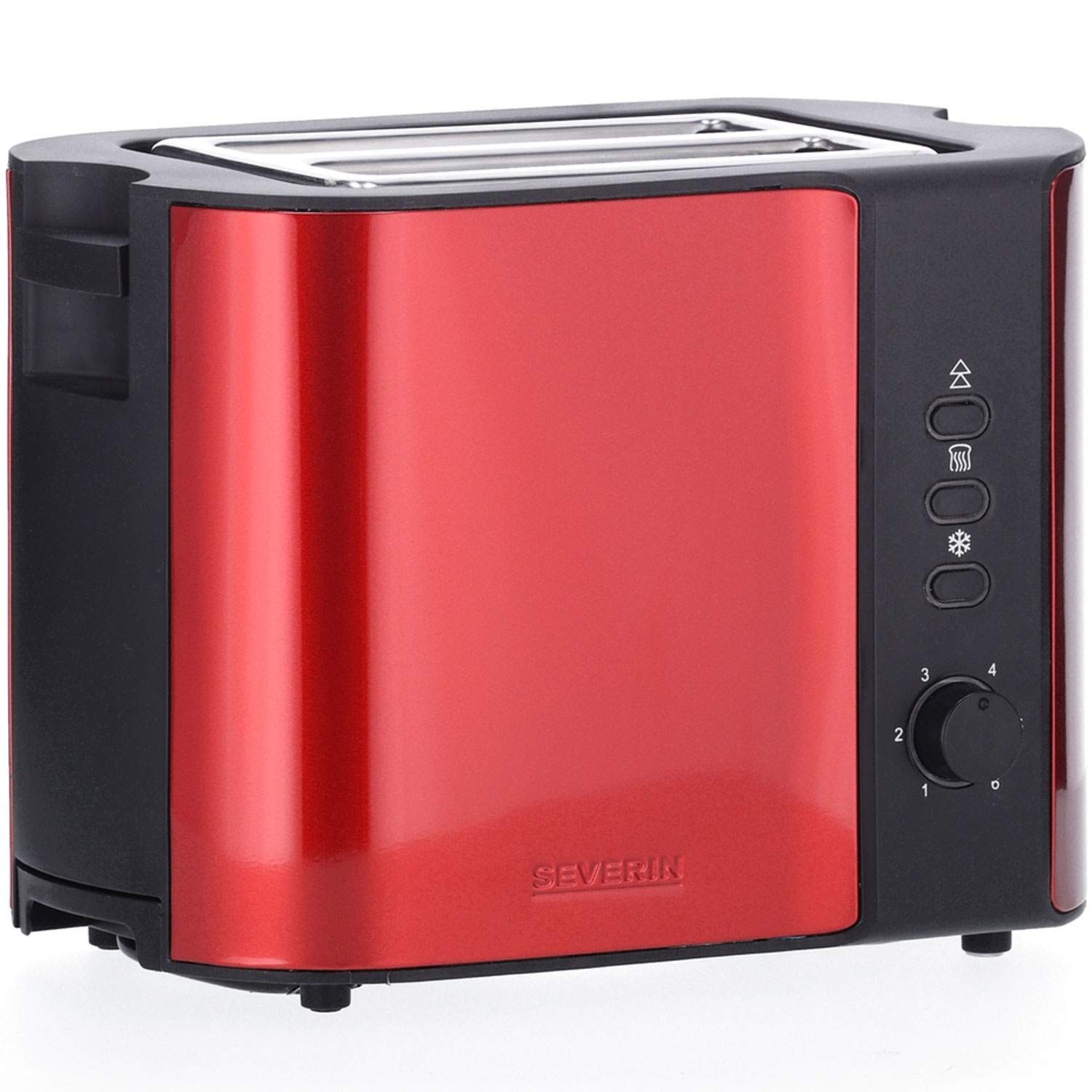 Brødrister 2 skiver 800W Chili rød AT2217 billede