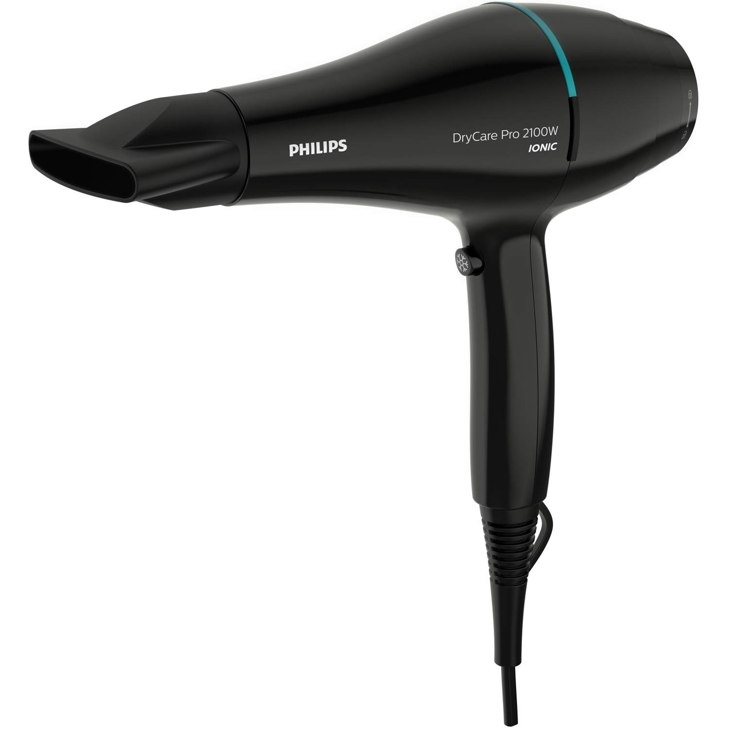 Philips DryCare Pro BHD272 hårtørrer - sort/lagunegrøn, 2.100 W