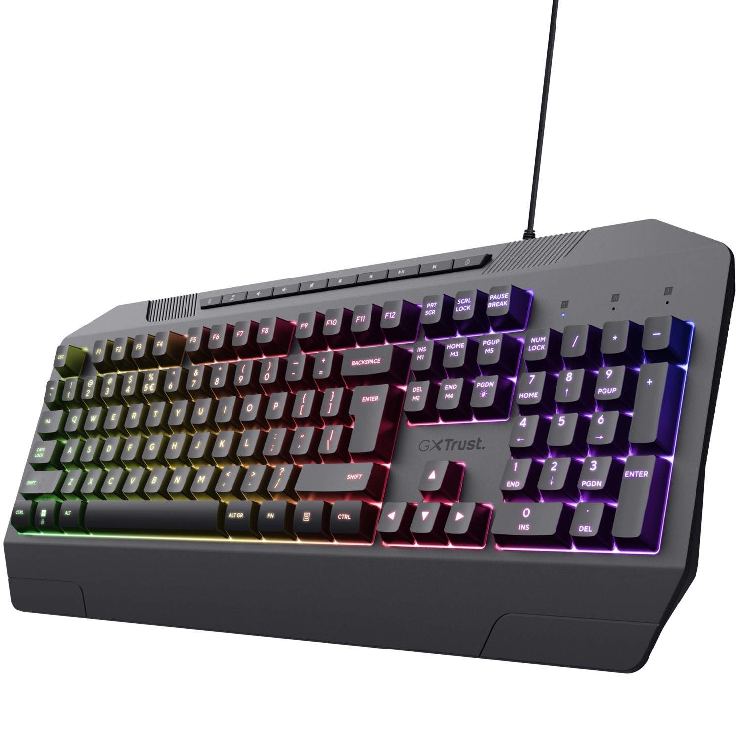 GXT 836 Evocx Gaming tastatur nordisk layout billede