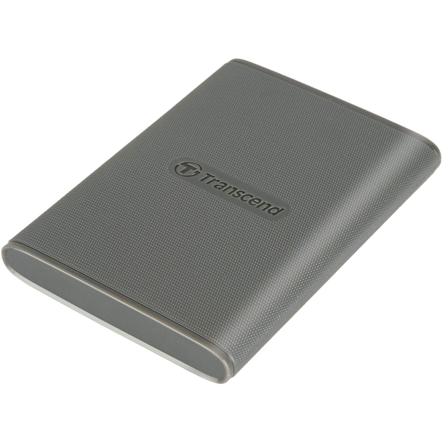 Transcend ESD360C Portable SSD - 1TB - Grå - Ekstern SSD - USB 3.2 Gen 2x2