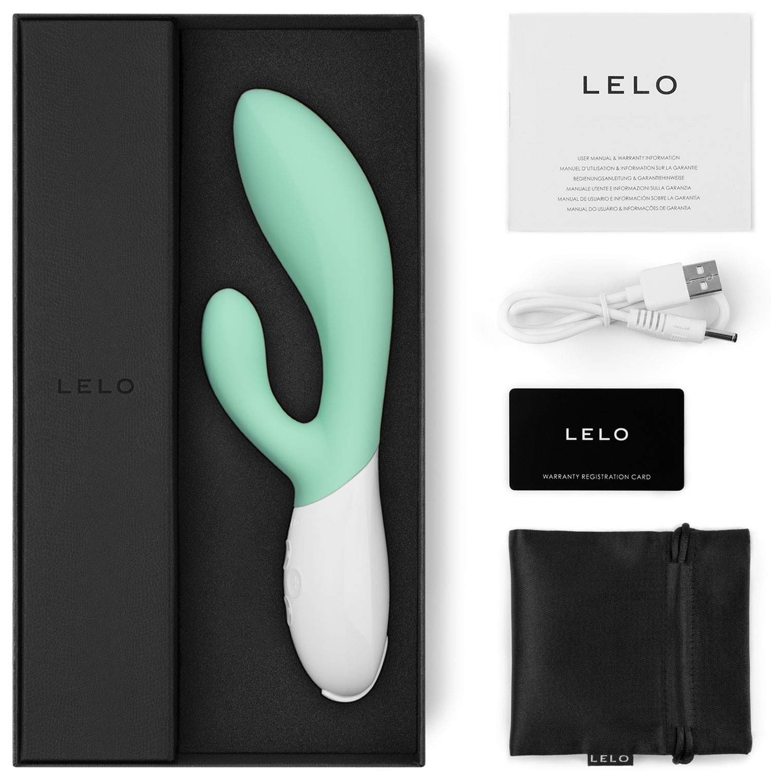 Alternativ bild 1 för Ina 3 Rabbit Vibrator - Seaweed