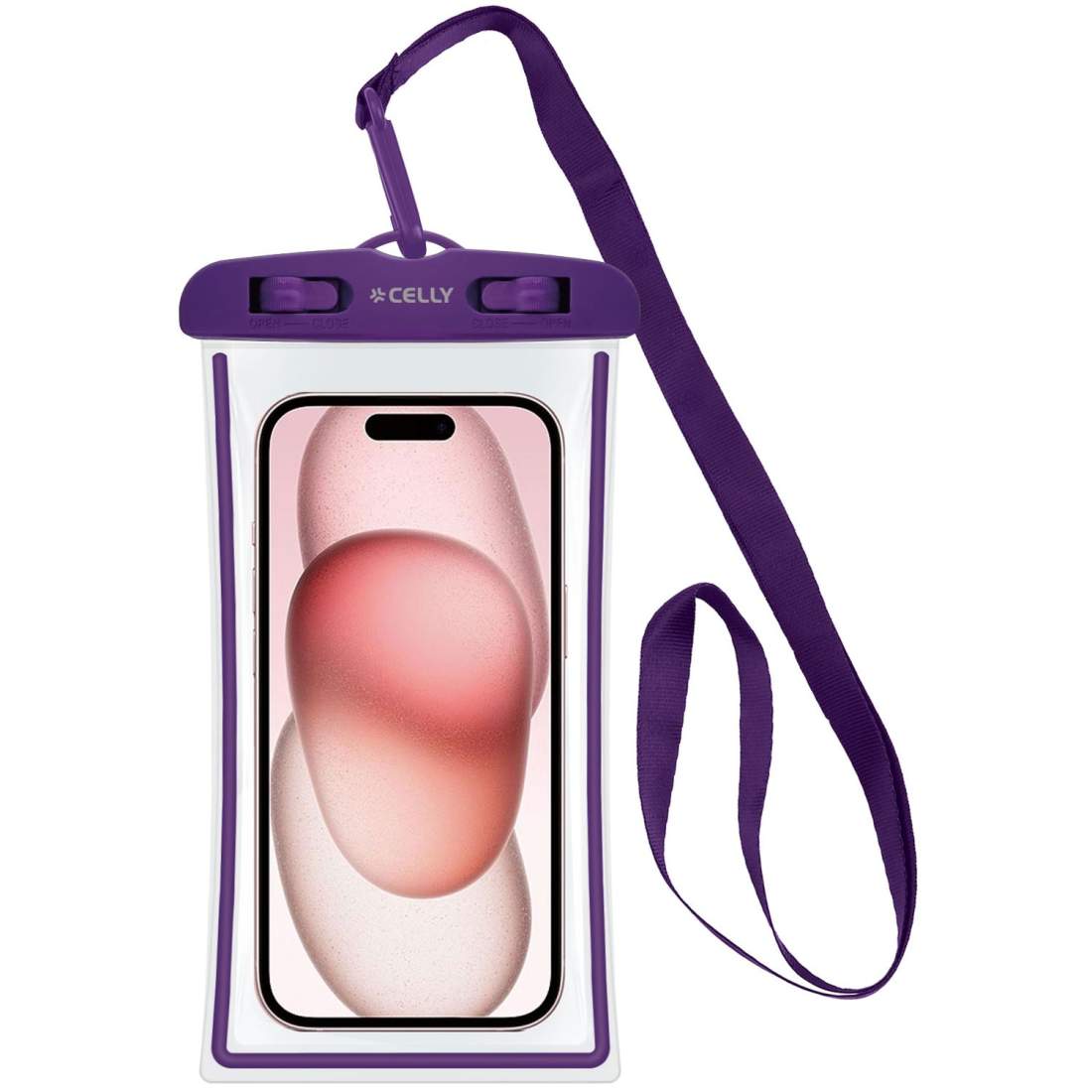 Splashbag Vattentät bag IPX8 max 6,5"" Violett | Hem & Hobby | Pryloteket