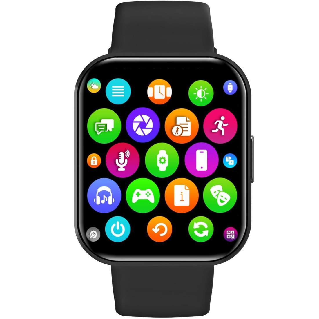 Trainer Ultra Smartwatch med två armband Svart + Orange | Sport & Fritid - Träning | Pryloteket