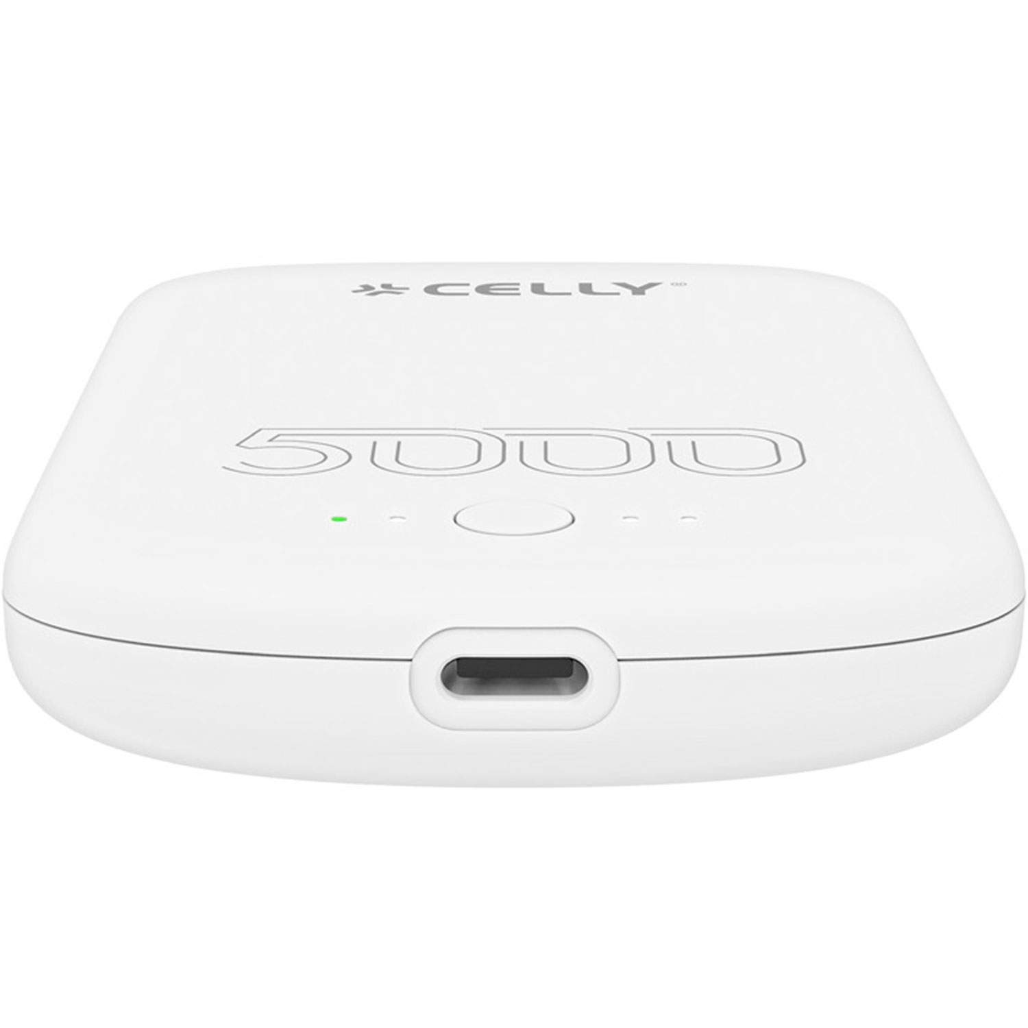 MAGPB5000PRO PowerBank 10W MagSafe trådløs opladning 5000mAh Hvid