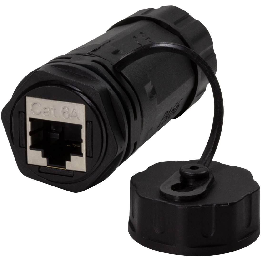 CAT6A Skruvkoppling Utomhus 2 x RJ45 IP68 med kabelhylsa | Elektronik - Kablar & Adaptrar - Kablar | Pryloteket