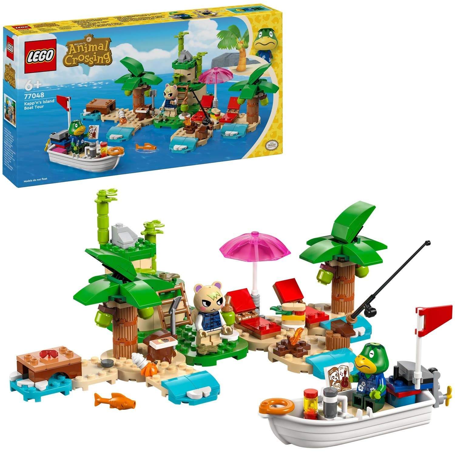 Animal Crossing - Bådtur til øen med Kapp'n 77048