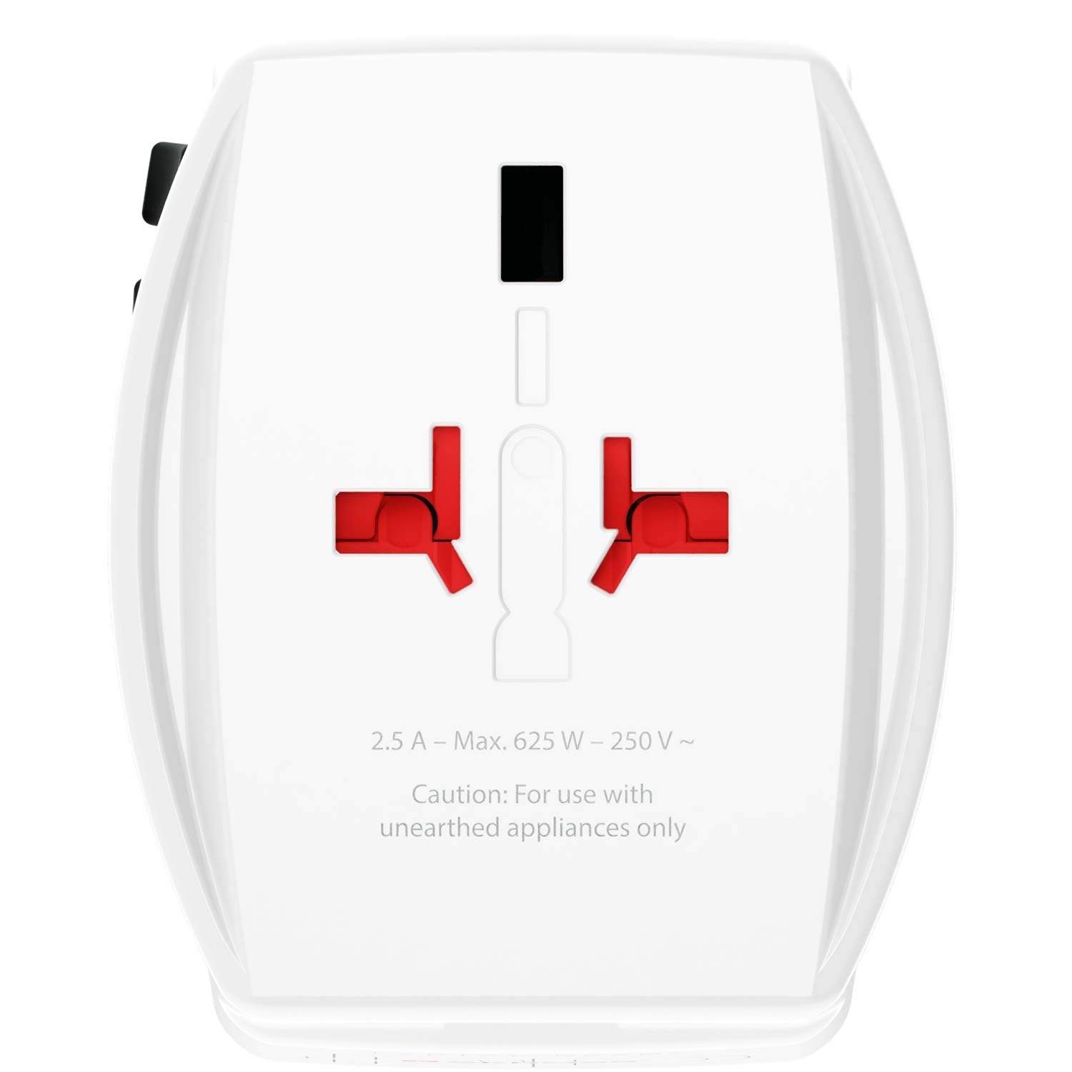 Muv Pd Adaptateur Voyage Avec USB, 65W, 2 Port, 1x USB A, C