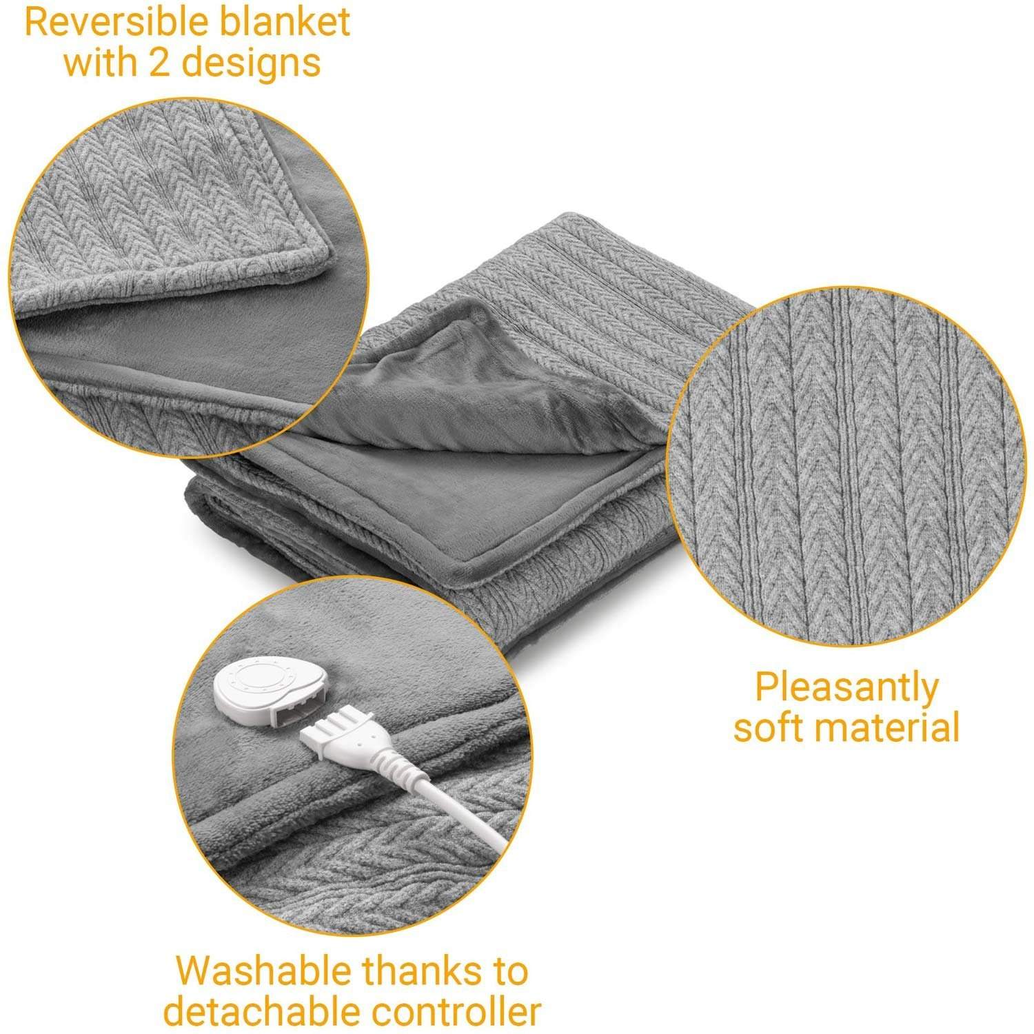 Alternativ bild 1 för MEDISANA HB 680 - Värmefilt