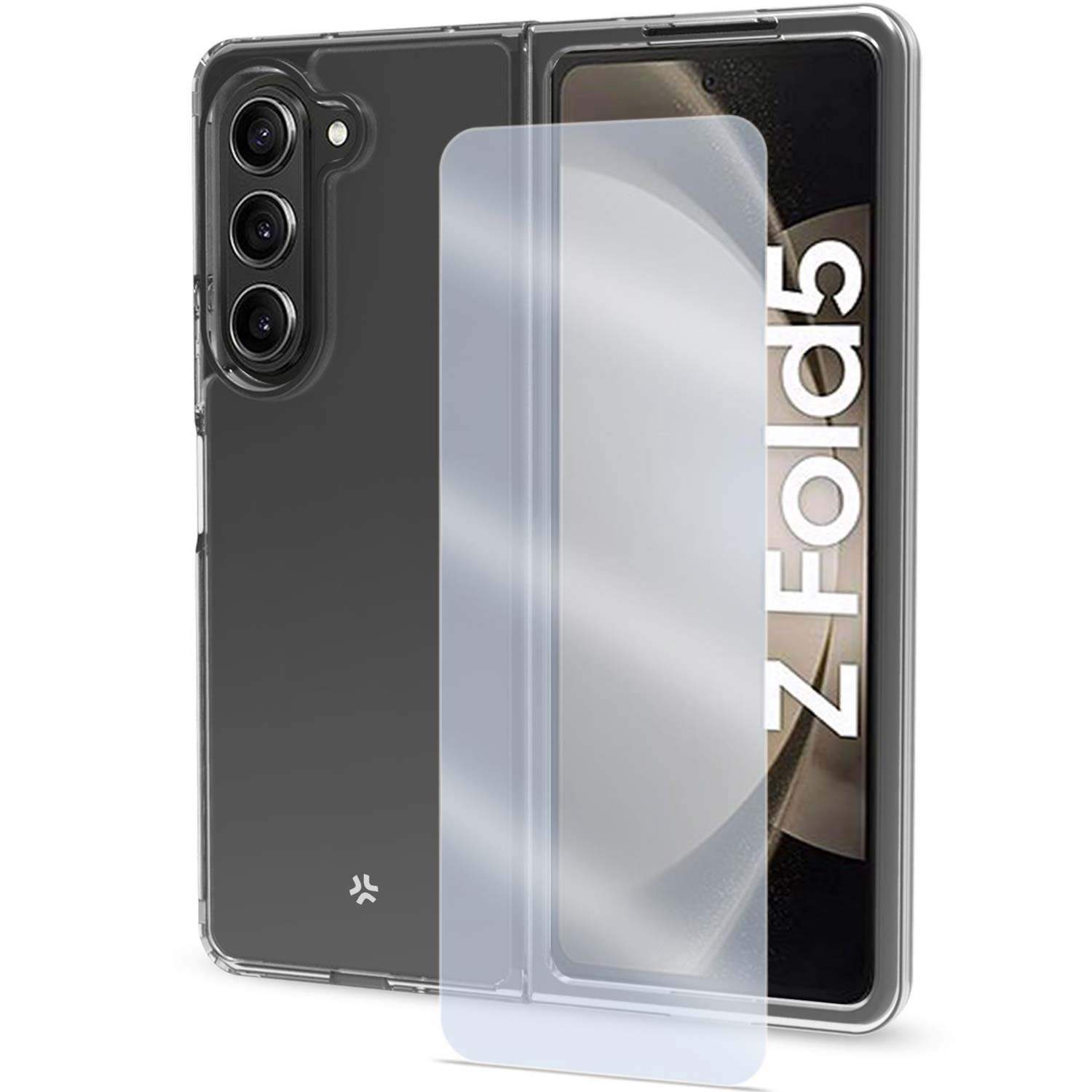 Easy Screen Protector Galaxy Z Fold 5 i hærdet glas