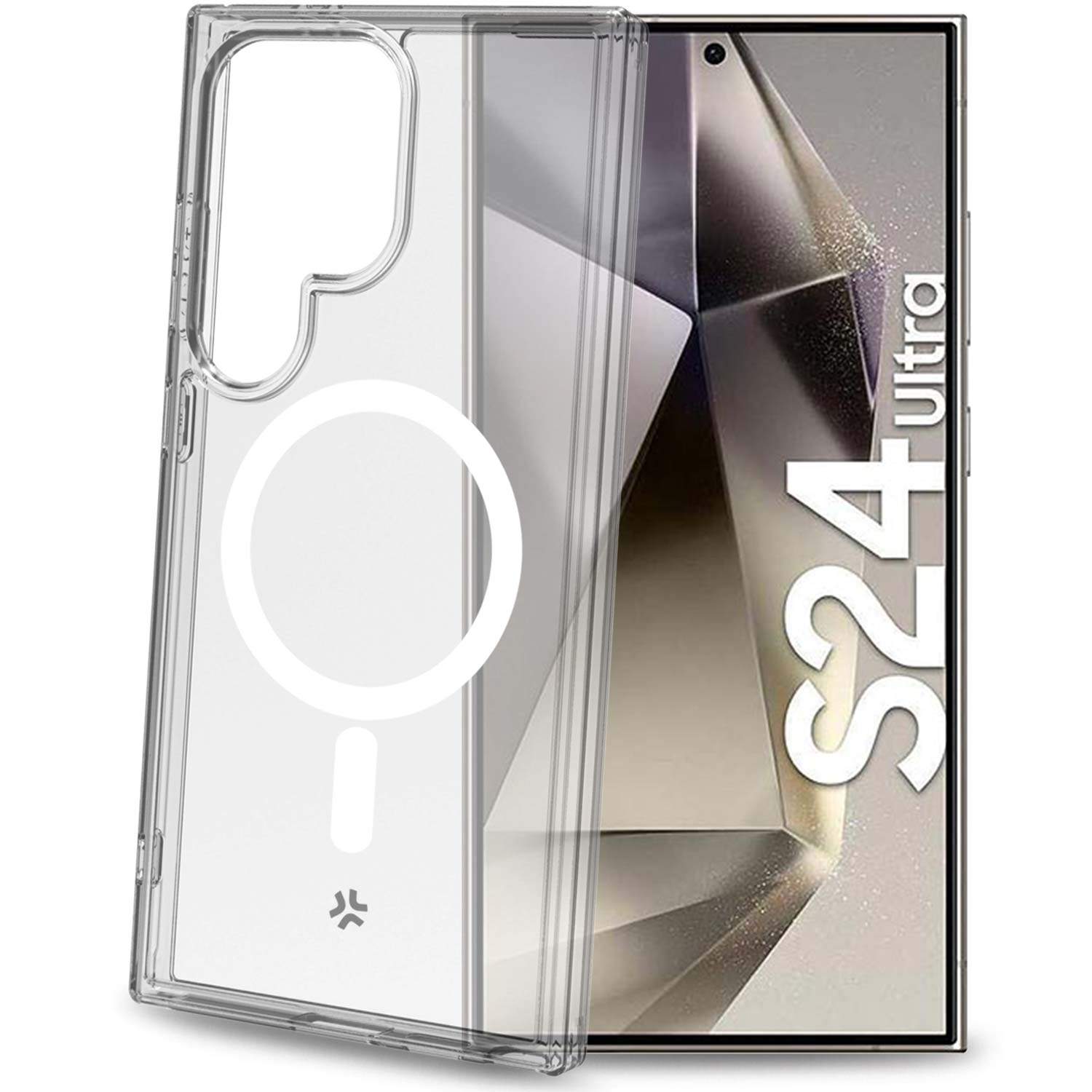 Gelskinmag Magneettinen TPU-suojus Galaxy S24 Ultra 5G Transparent