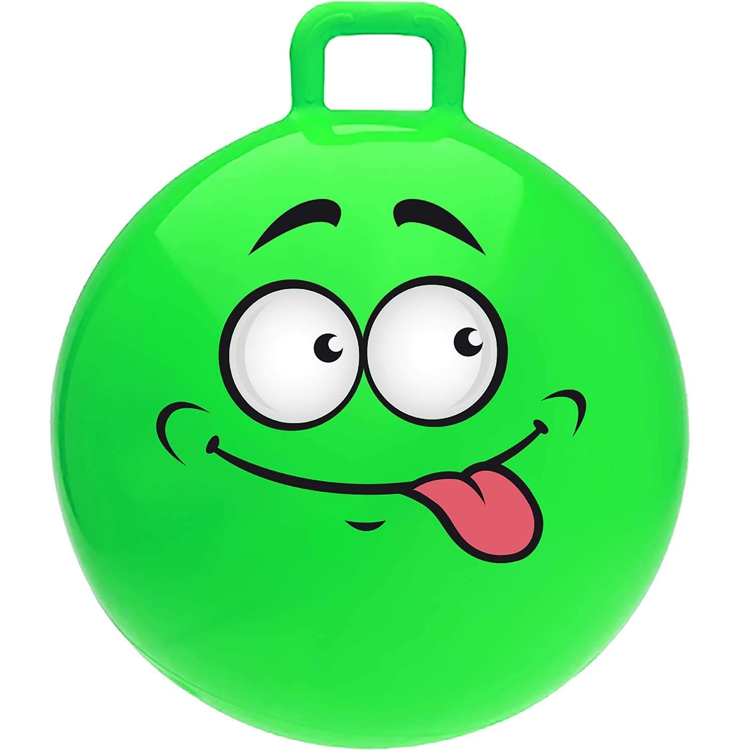 Hoppboll Funny Face, 55 cm Grön | Hem & Hobby | Pryloteket
