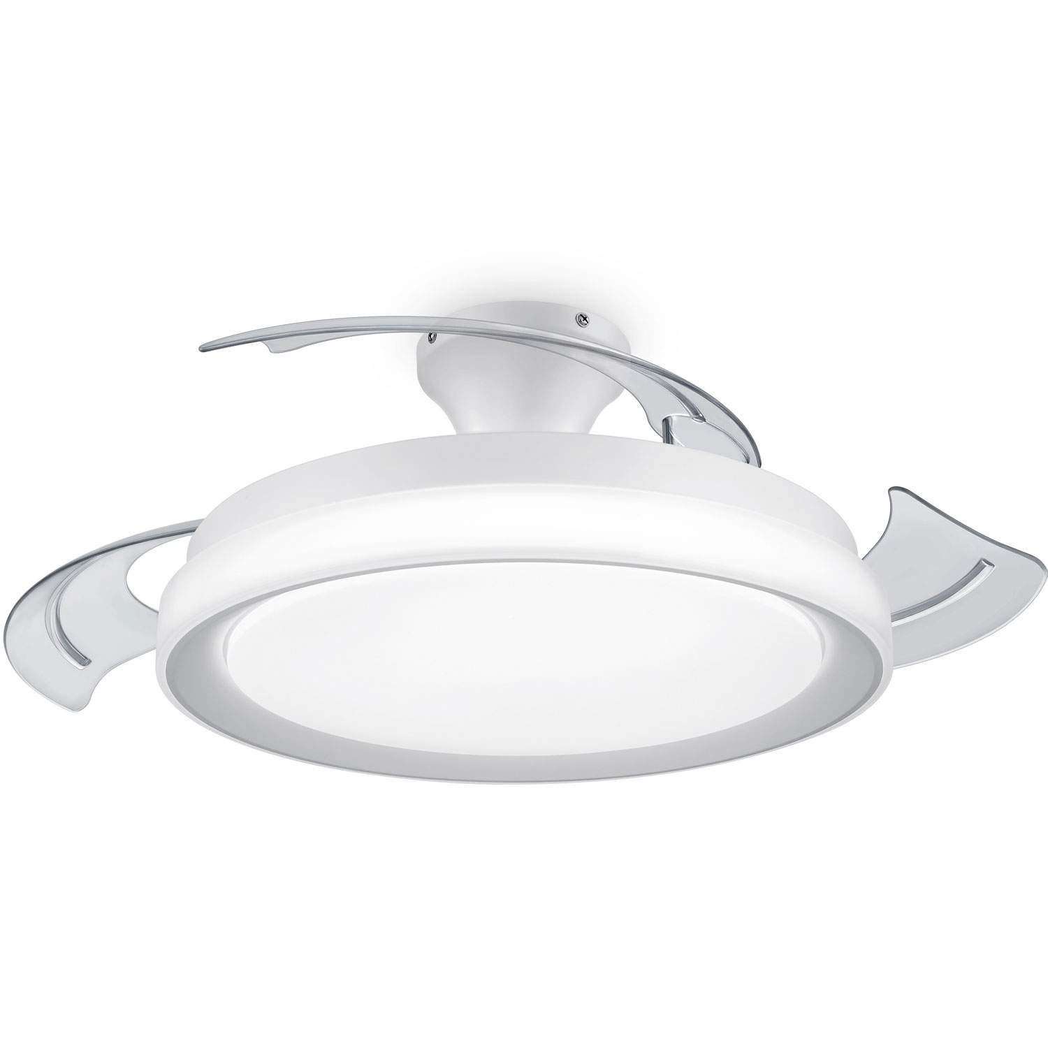 Bliss Loftsventilator med LED-belysning Varm/kølig hvid 4500 lm
