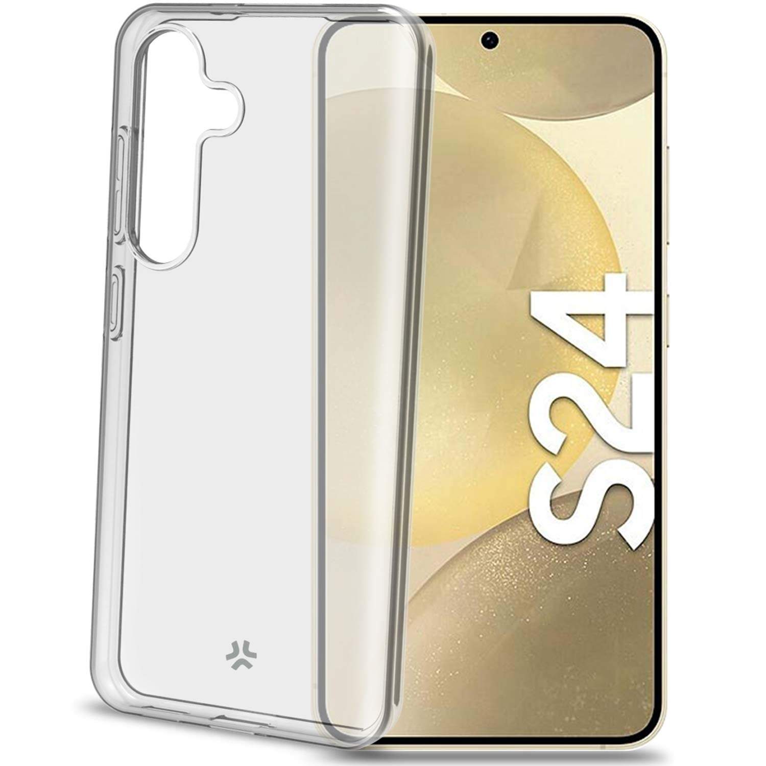 Celly Gelskin Beskyttelsescover til Samsung Galaxy S24 5G Transparent