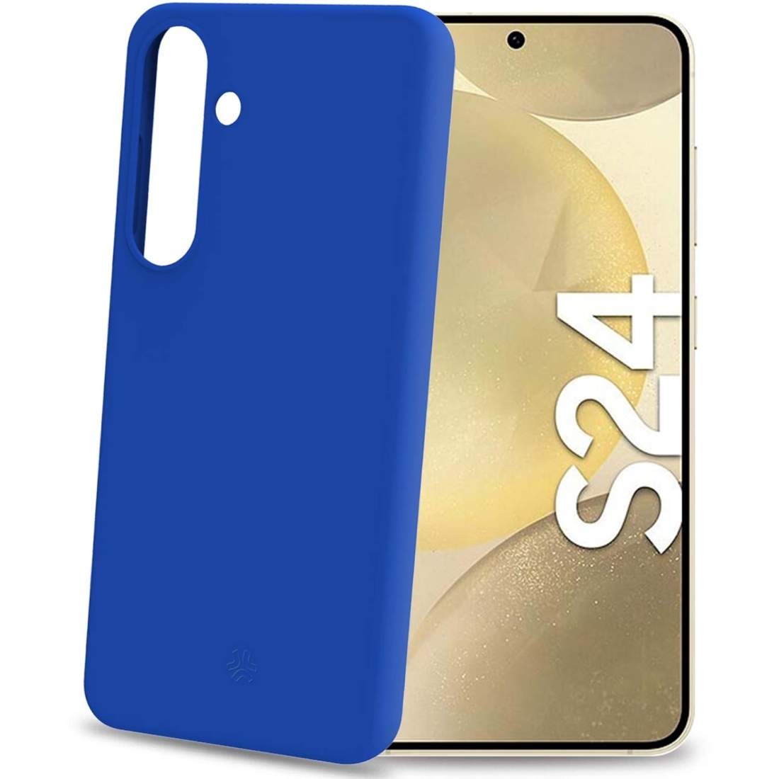Cromo Soft rubber case Galaxy S24 5G Blå | Elektronik - Tillbehör Mobil & Surfplatta - Mobiltillbehör - Mobilskal & Fodral - Samsung | Pryloteket