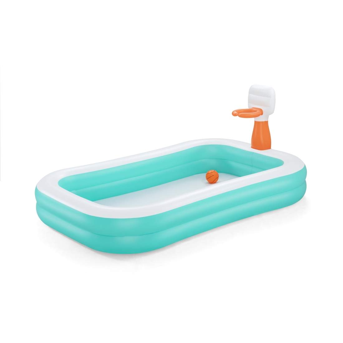 Familjepool Dunk n Splash 251 x 168 x 102cm | Mode & Accessoarer - Smycken, Smyckesset & Tillbehör - Ringar | Pryloteket