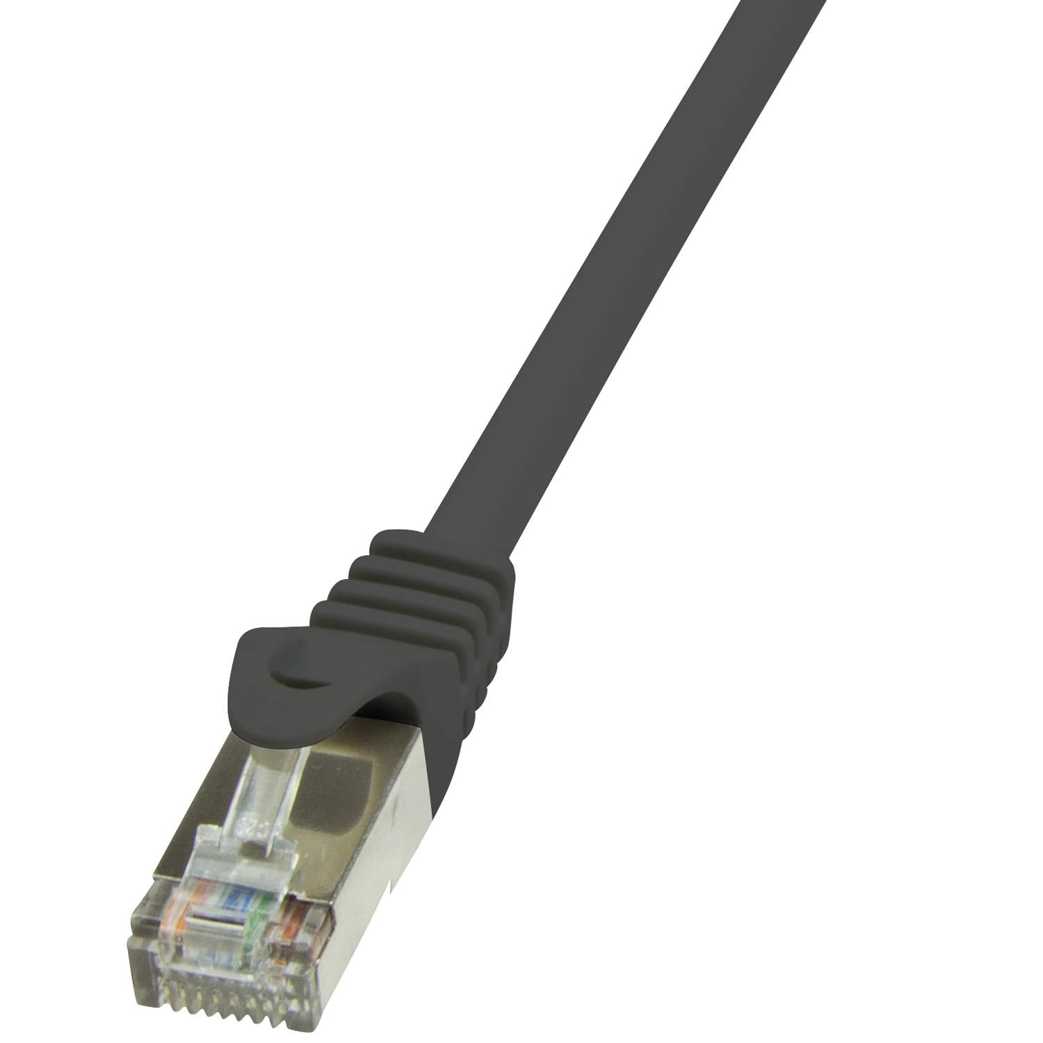 Patchkabel Cat6 F/UTP Ecoline 1m Sort