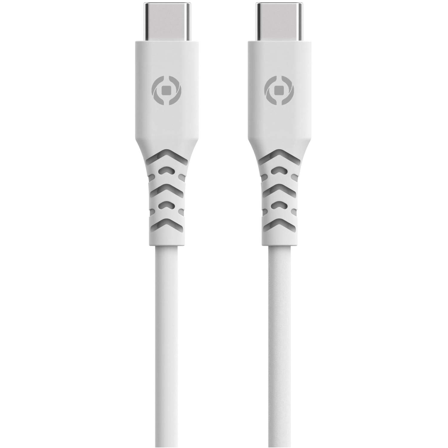 Planet USB-C - USB-C kabel 1,5m lavet af 100% genbrugsplast Hvid