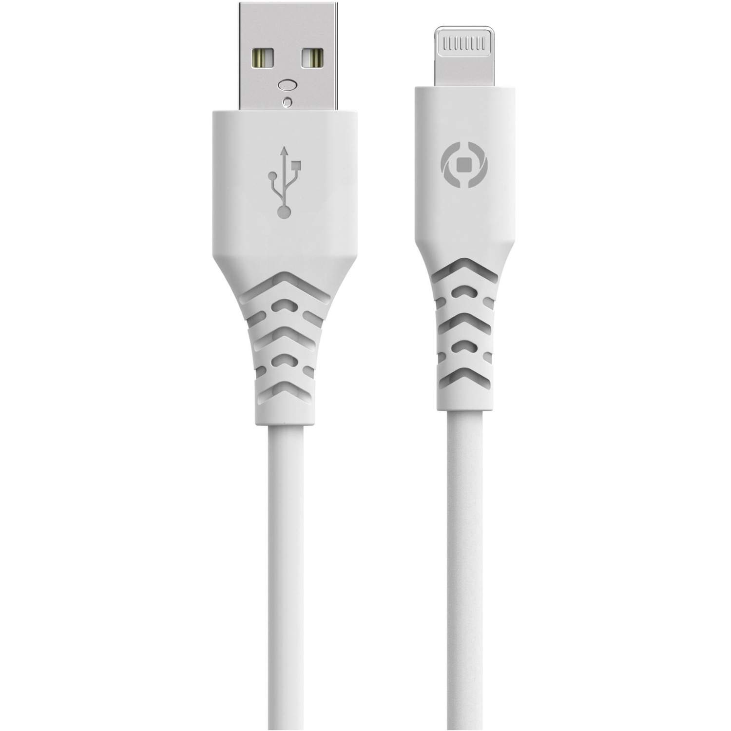 Planet USB-A - Lightning kabel 1,5m lavet af 100% genbrugsplast Hvid