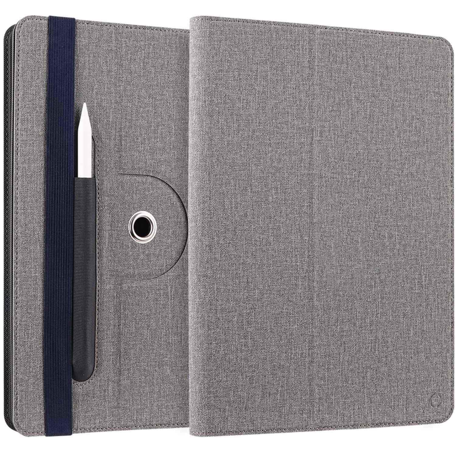 Roterbart flipcover Universal Tablets 9-11" Grå billede