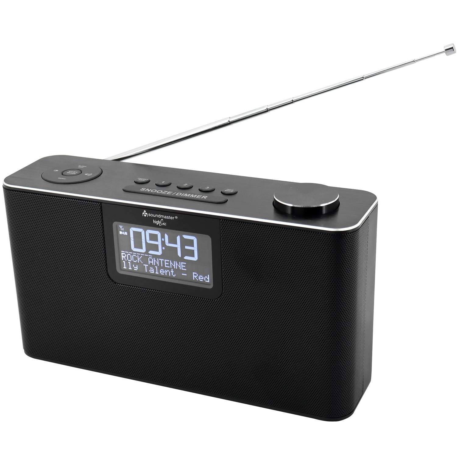 DAB700SW Stereo DAB+/FM radio med USB/Micro SD-MP3, Bluetooth® billede