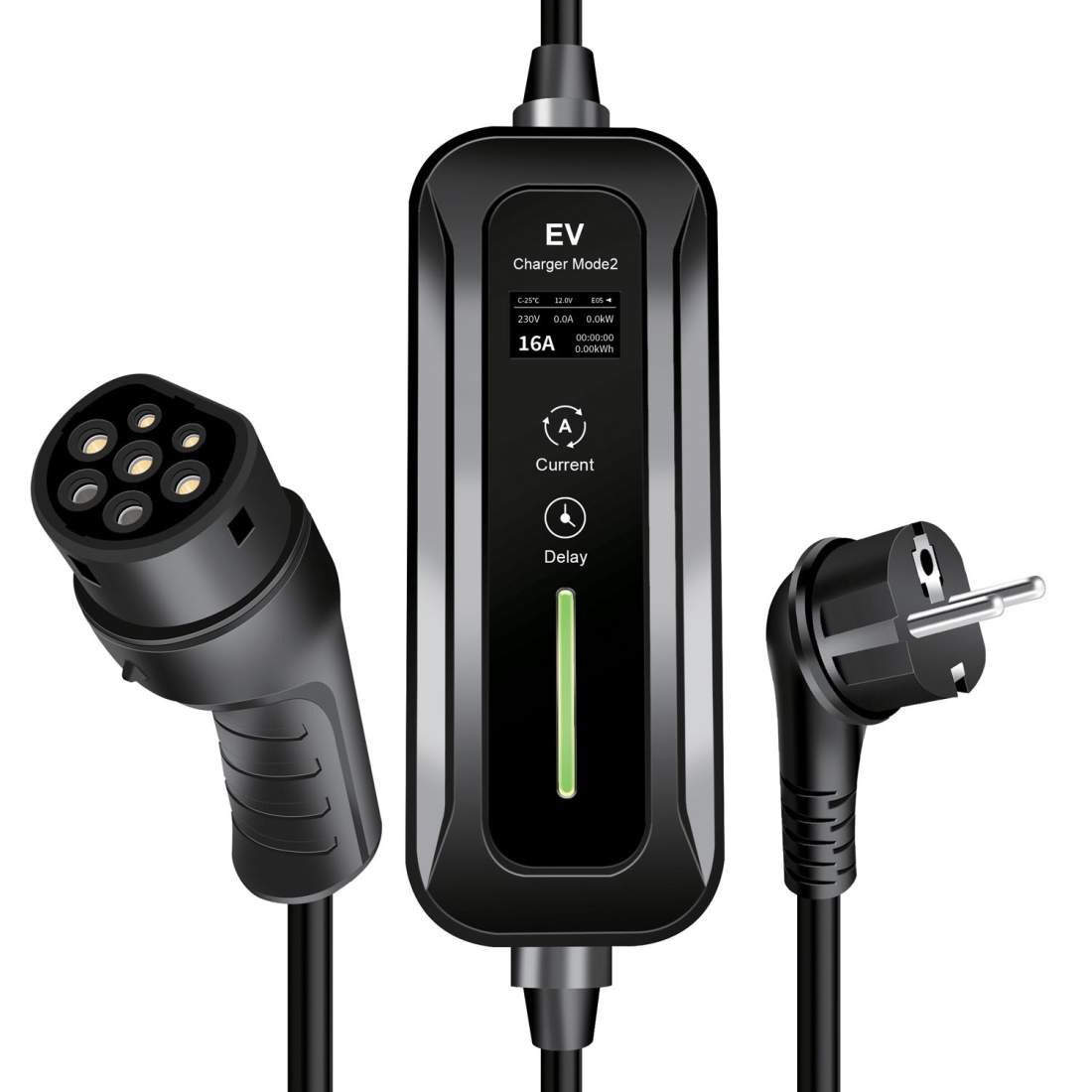 Laddare Elbil Typ 2 230V 1-fas 16A 3,7 kW 5m | Elektronik - Tillbehör Mobil & Surfplatta - Skärmskydd - LG | Pryloteket