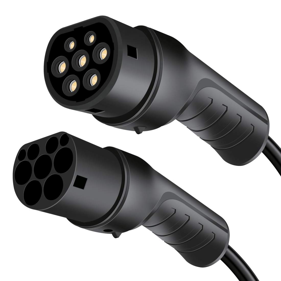 Laddkabel Elbil Typ 2 3-fas 32A 22kW 7,5m | Hem & Hobby | Pryloteket