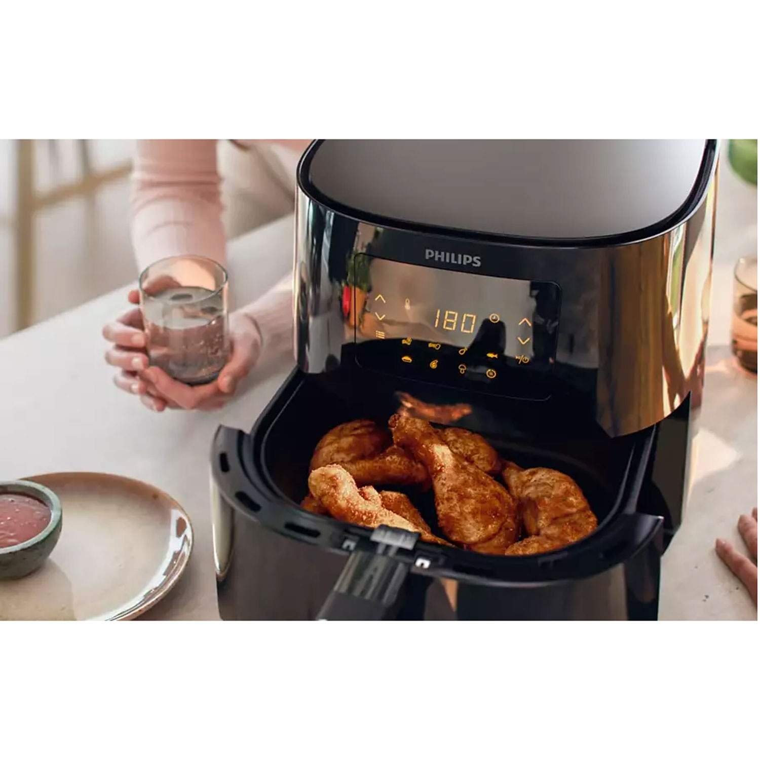Alternativ bild 1 för Philips HD9270/70 Spectre XL Air Fryer