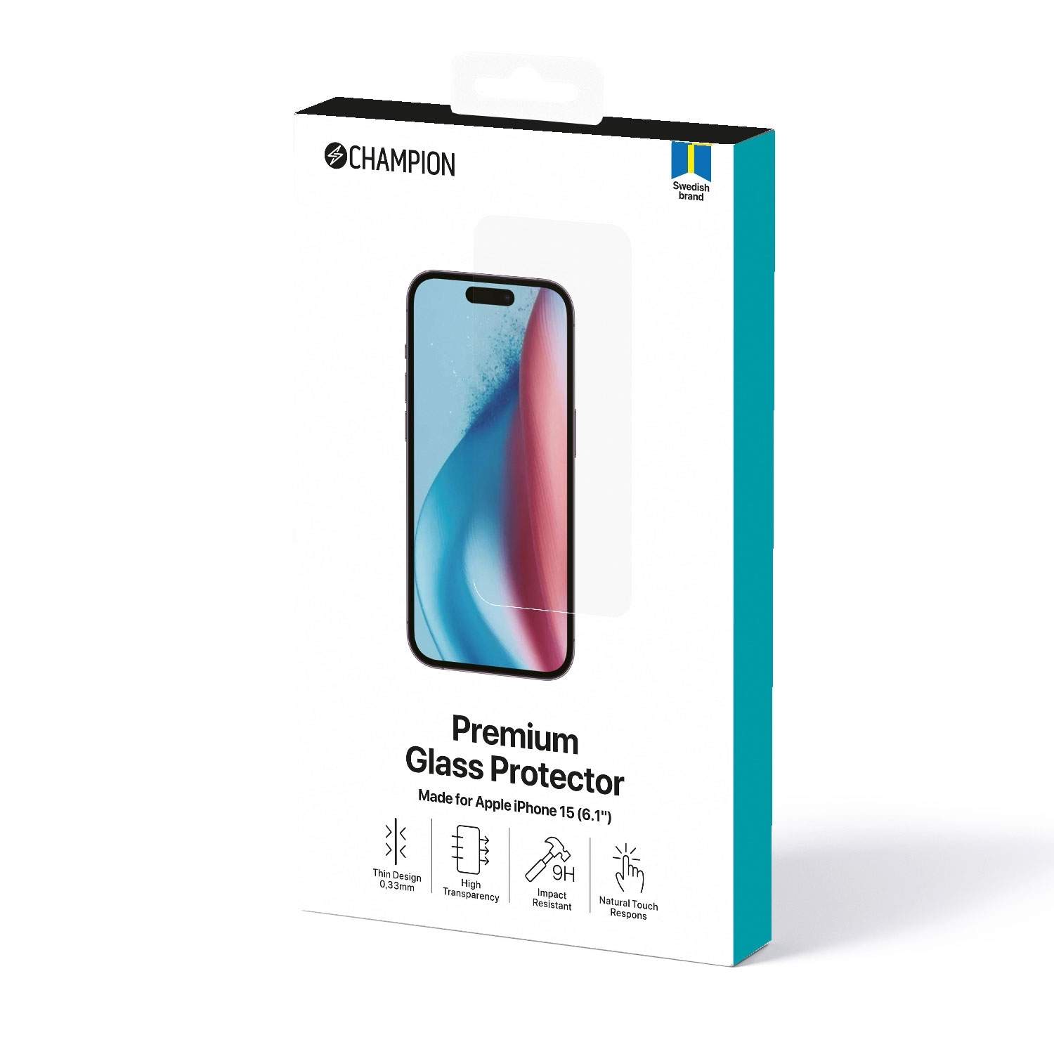 Alternativ bild 1 för Skärmskydd iPhone 16 / 15