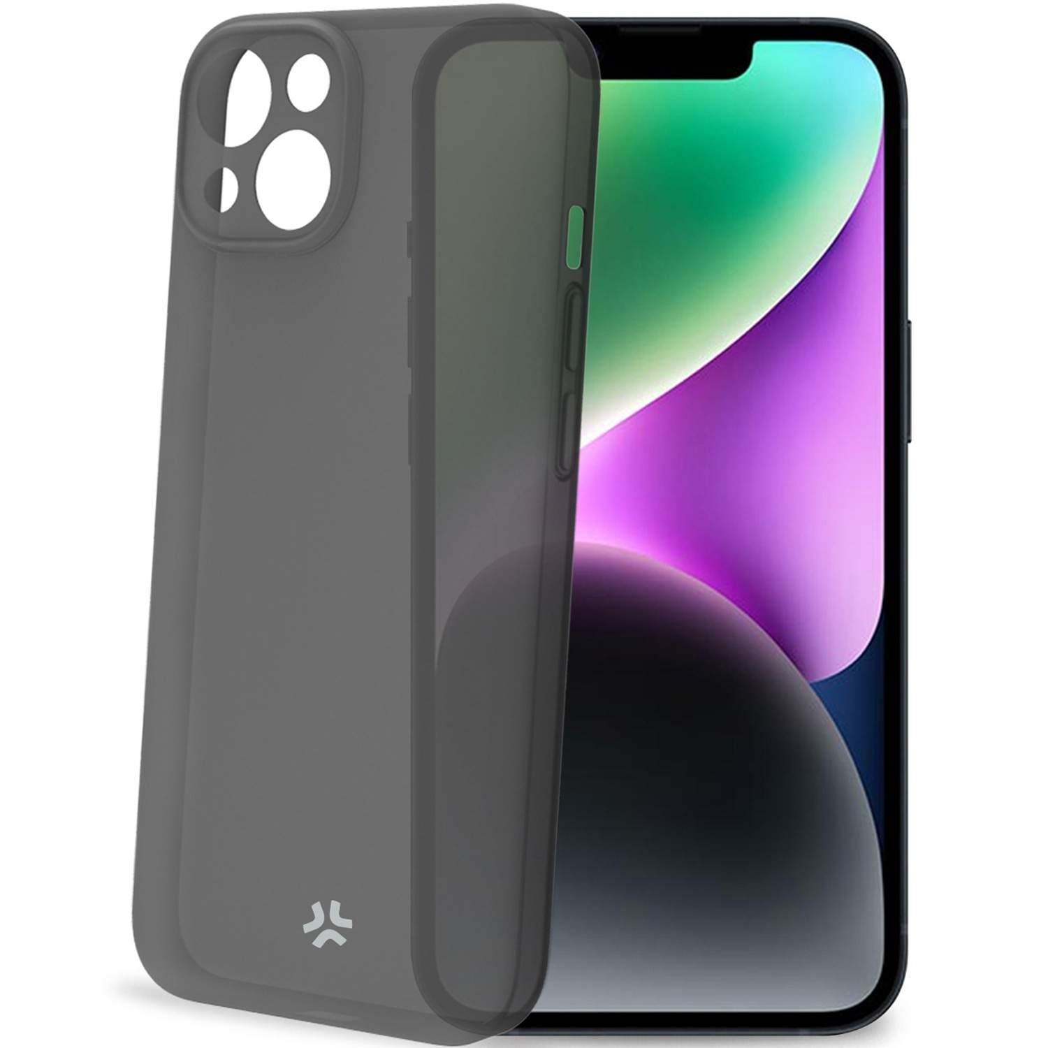 SPACE Super tyndt etui til iPhone 15 Sort