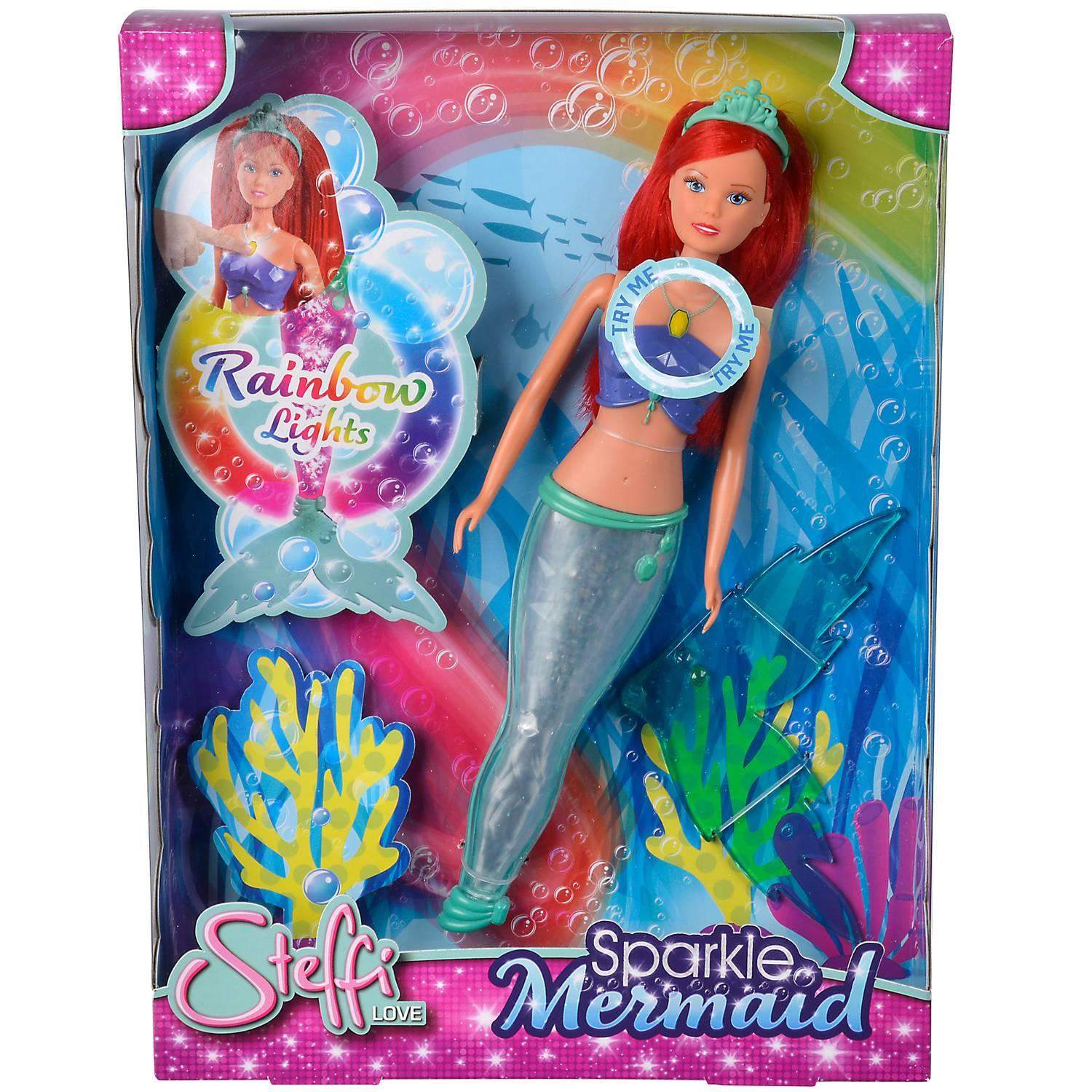 Steffi Love Mermaid med skinnende regnbuefinne billede