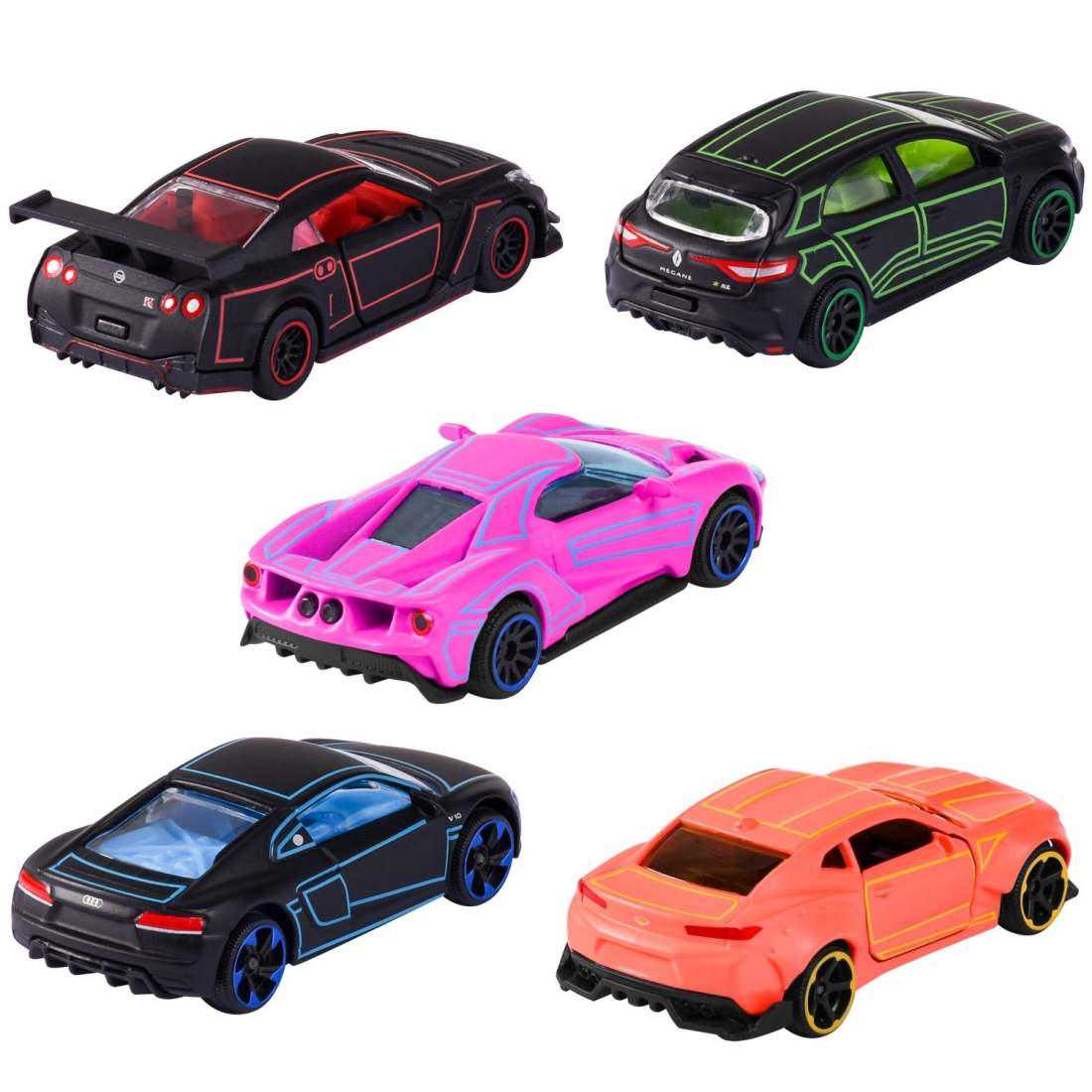 Light Racer 5-Pack Bilar Presentförpackning | Hem & Hobby | Pryloteket