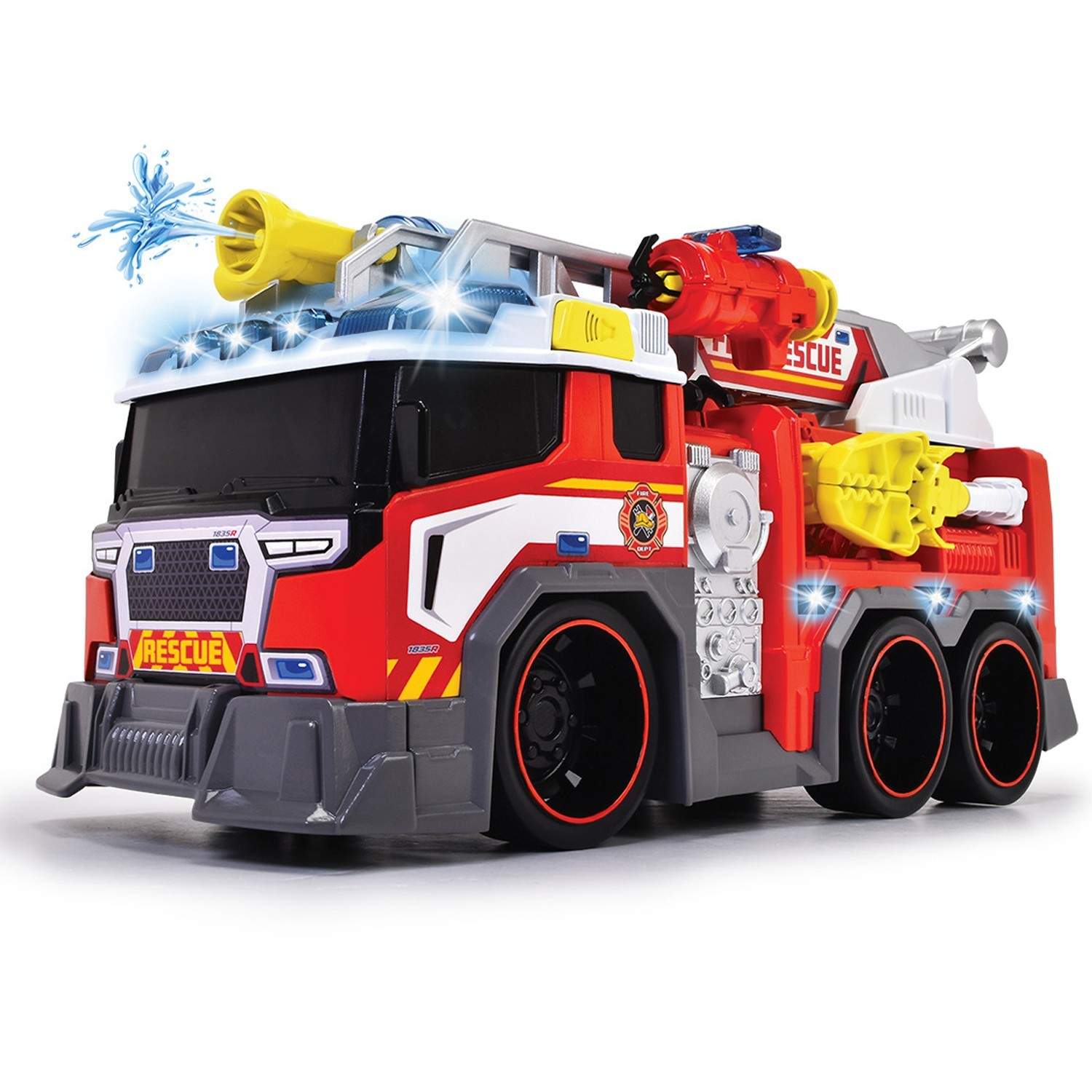 Alternativ bild 0 för Dickie Toys 203307000, Brandbil, 3 År, AA, Svart, Blå, Röd, Vit, Gul