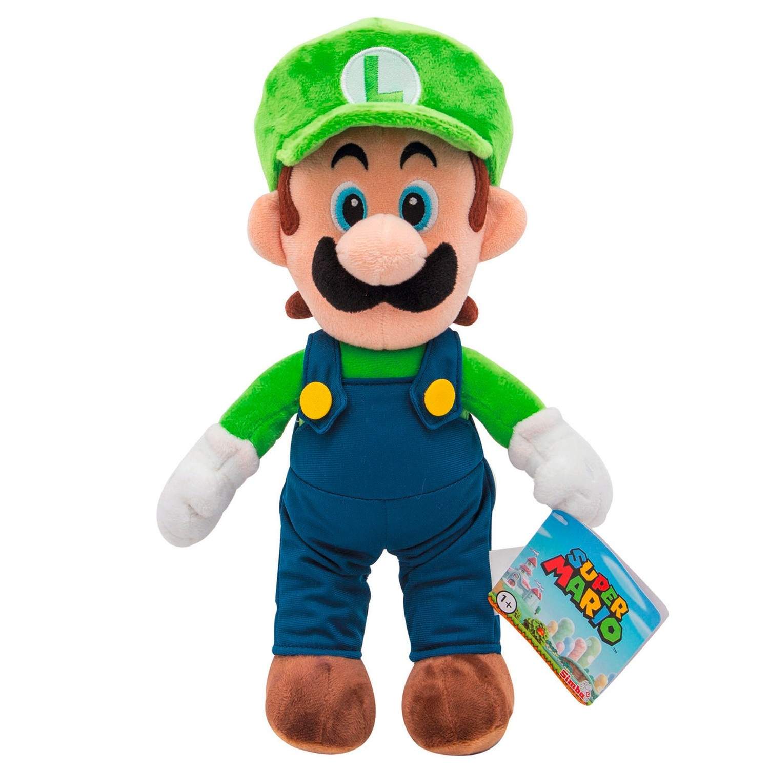Super Mario, Luigi tøjdyr (30 cm) billede