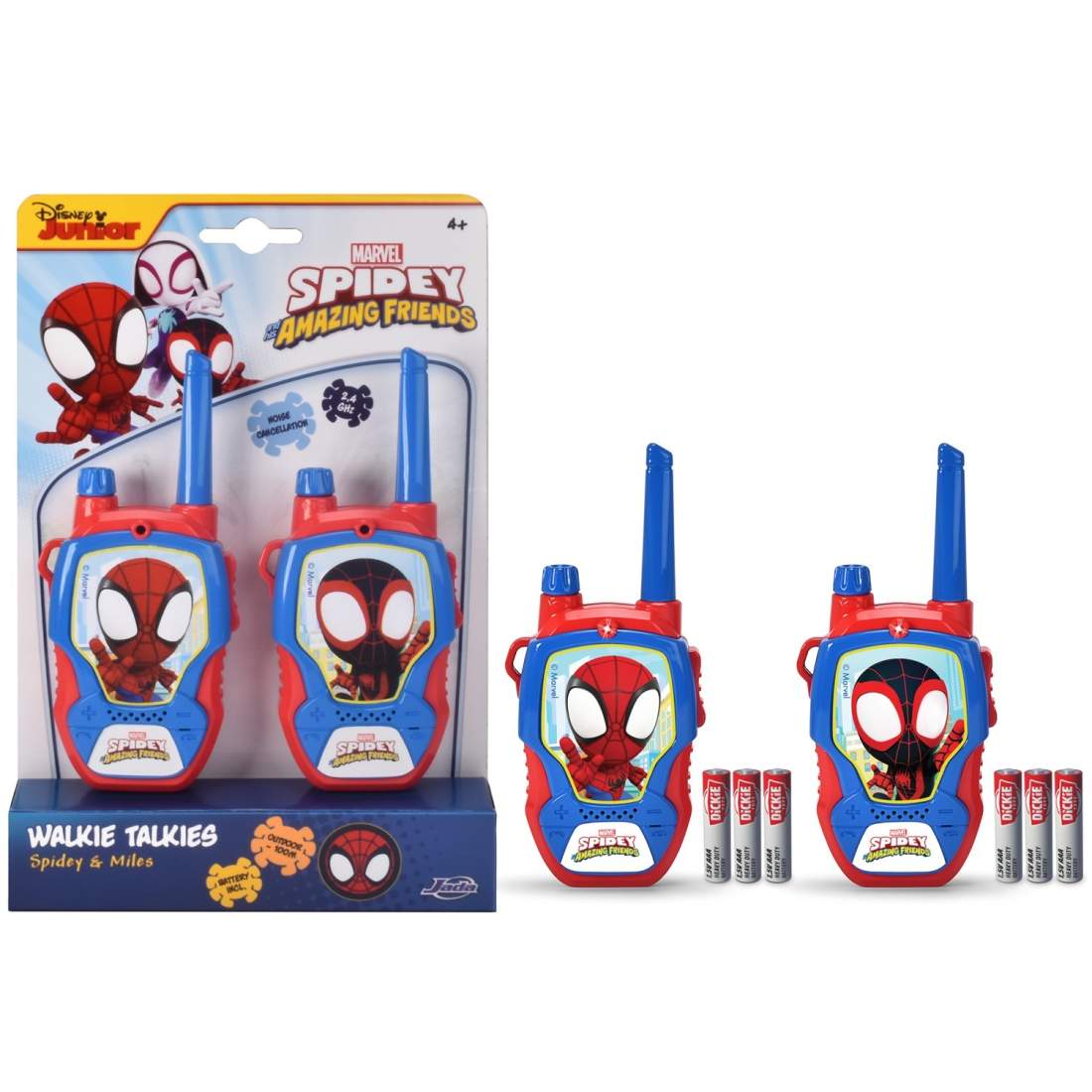 Marvel Spidey Walkie-Talkies | Leksaker & Spel - Leksaker - Leksaksfigurer & Dockor - Actionfigurer - Marvel | Pryloteket