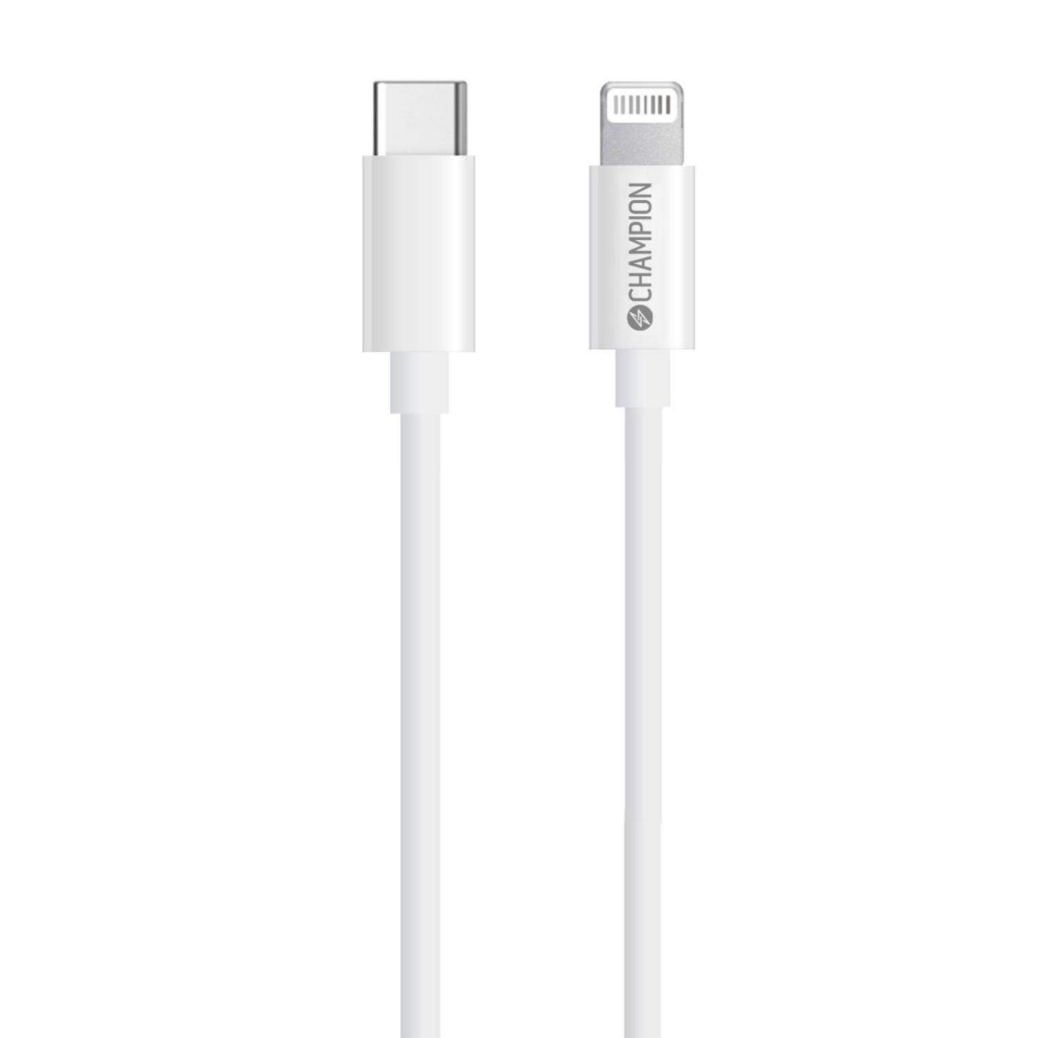 USB-C till Lightning Kabel 1m Vit | Elektronik - Kablar & Adaptrar - Adaptrar & Signalomvandlare - Lightning | Pryloteket