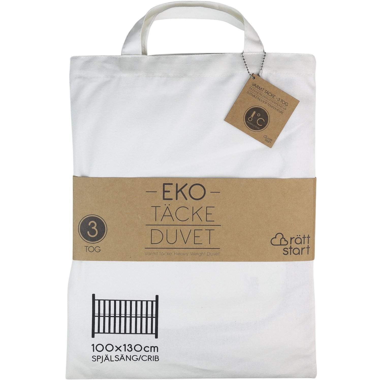 Varmt tæppe, barneseng, 3 TOG