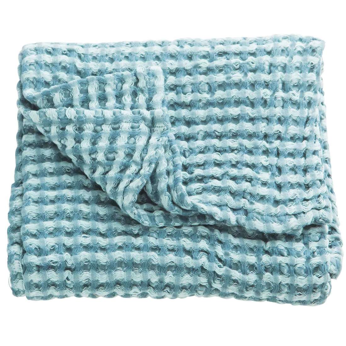 Filt Uno Blå/Grå | Hem & Hobby - Hem & Hushåll - Tvätt | Pryloteket