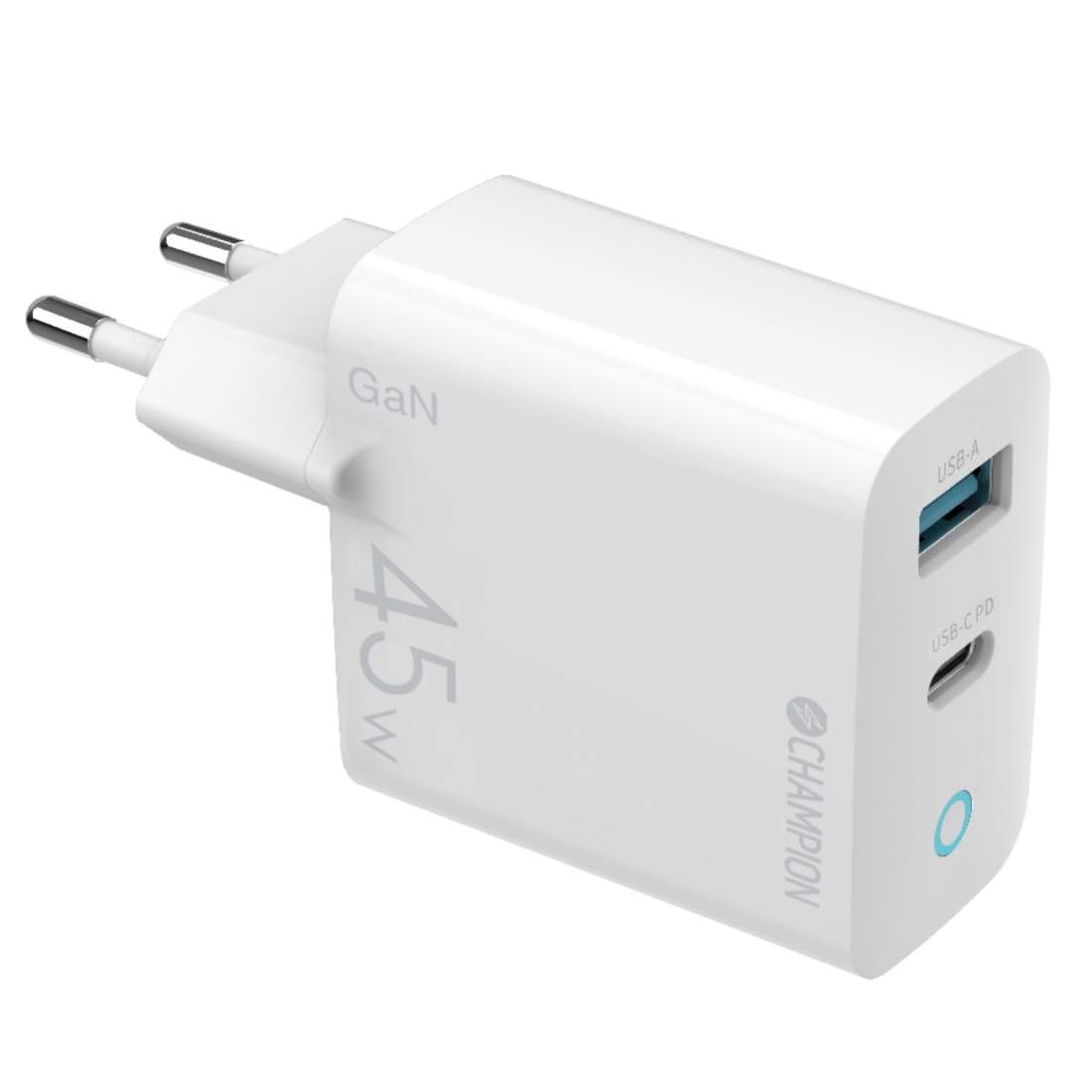 Laddare 45W GaN QC/PD Vit | Elektronik - Speltillbehör - Nintendo - Nintendo Switch - Laddare | Pryloteket