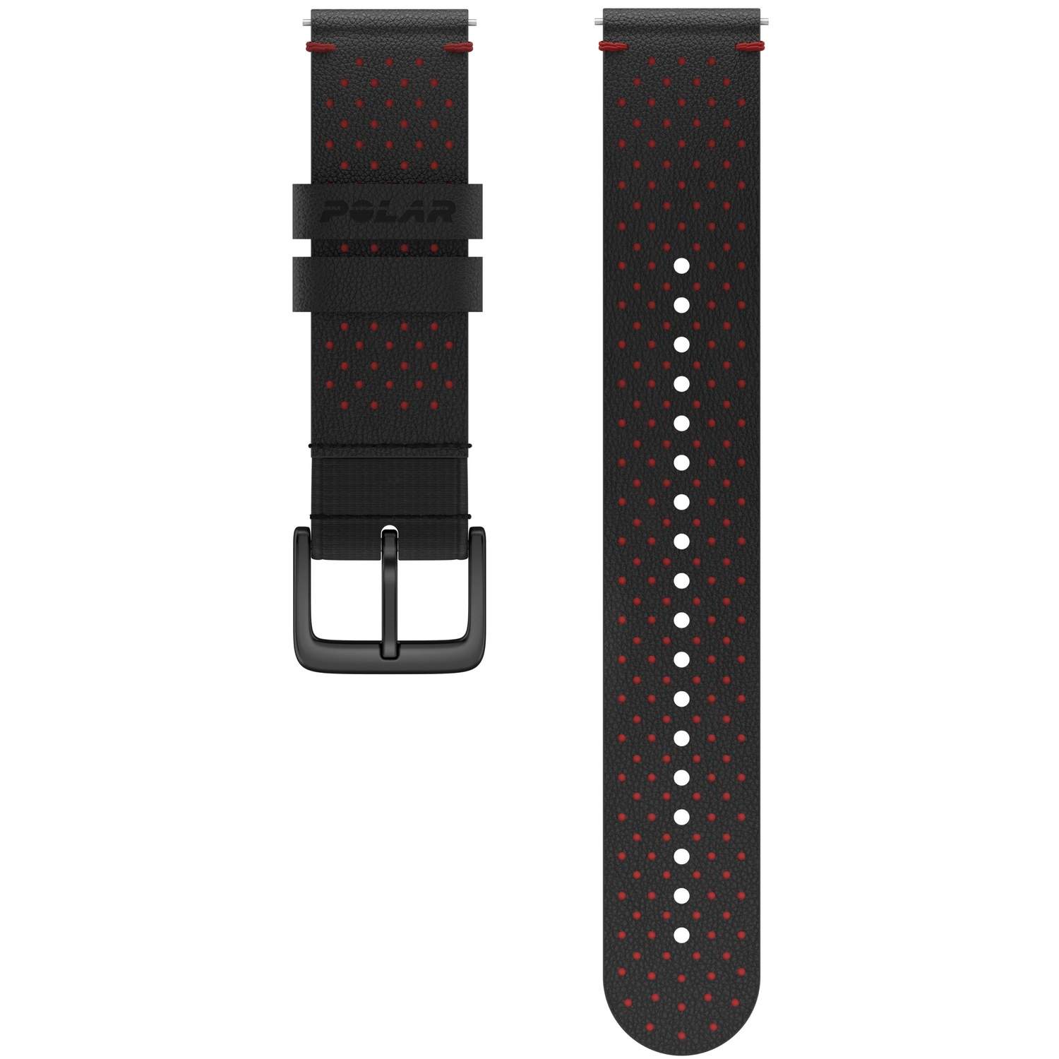 Læderarmbånd 20mm M/L