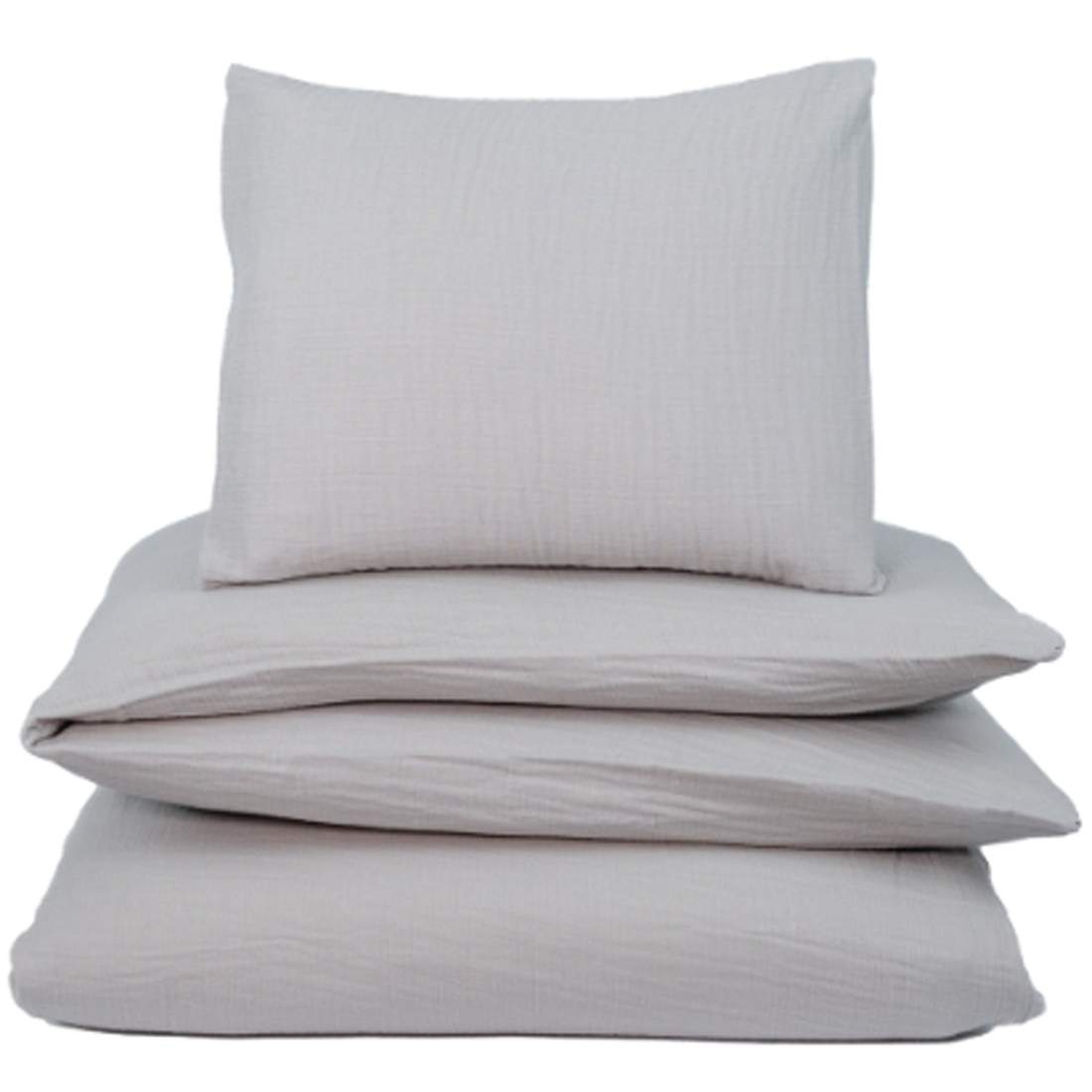 Påslakan Vagga Muslin Greige | Hem & Hobby - Hem & Hushåll - Sovrum - Påslakan | Pryloteket