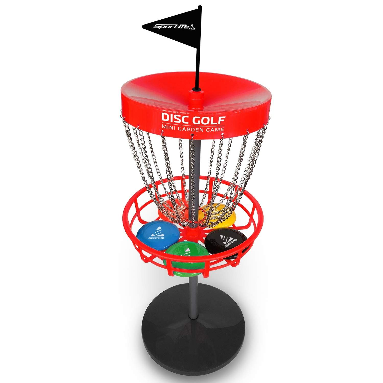 Disc golf sæt med kurv